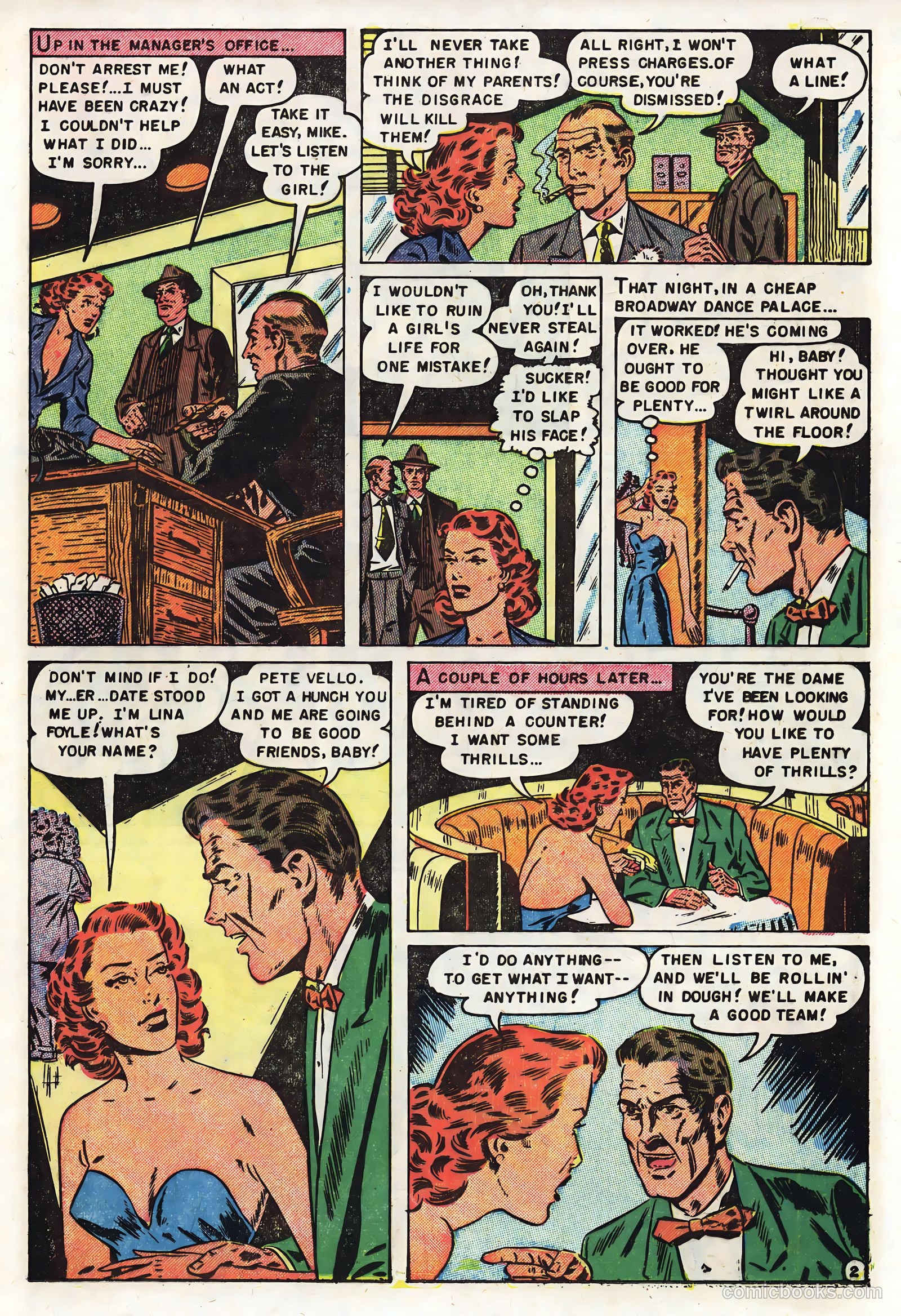 Prison Break! #3 (1952) — page 21 of 37