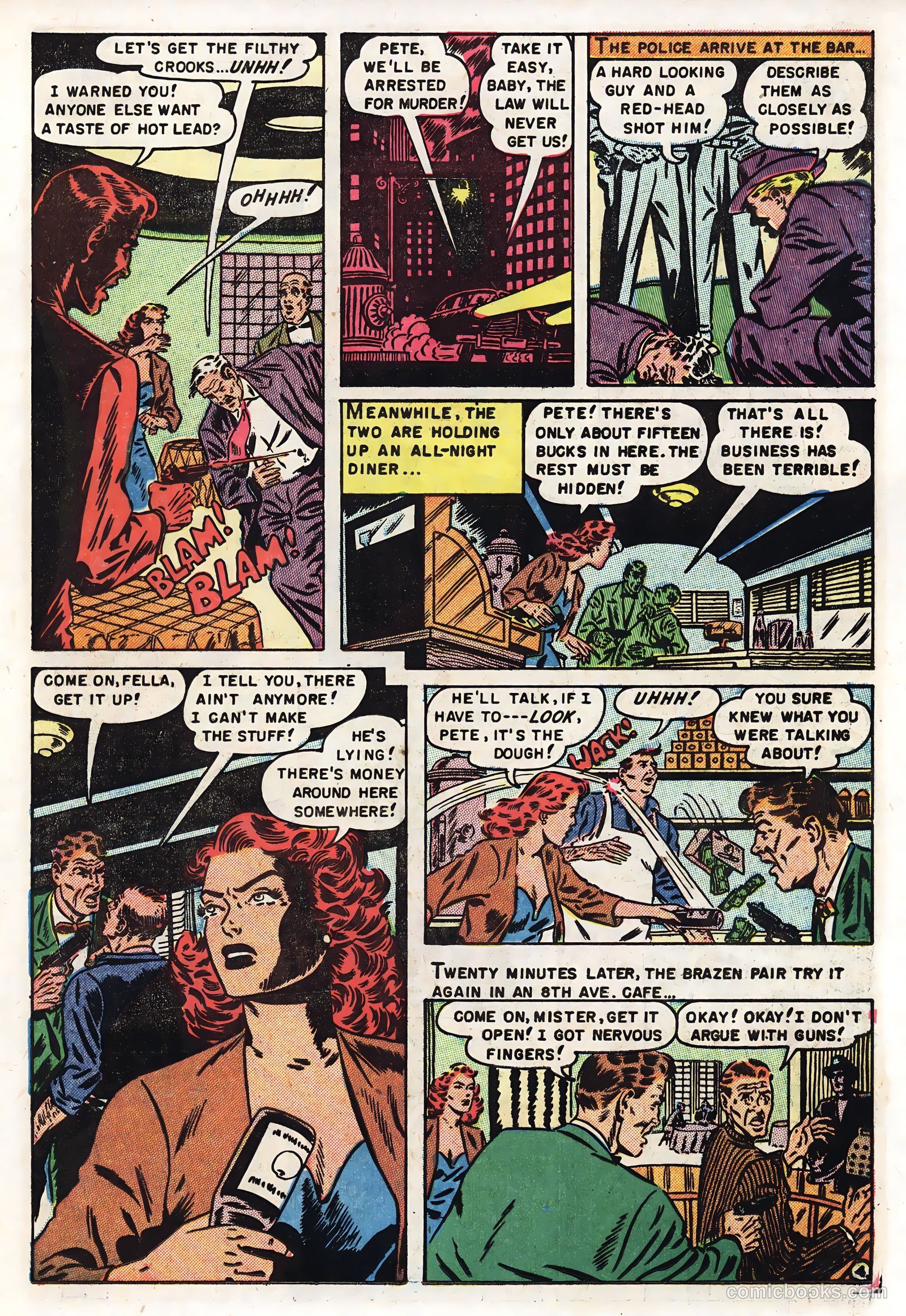 Prison Break! #3 (1952) — page 23 of 37