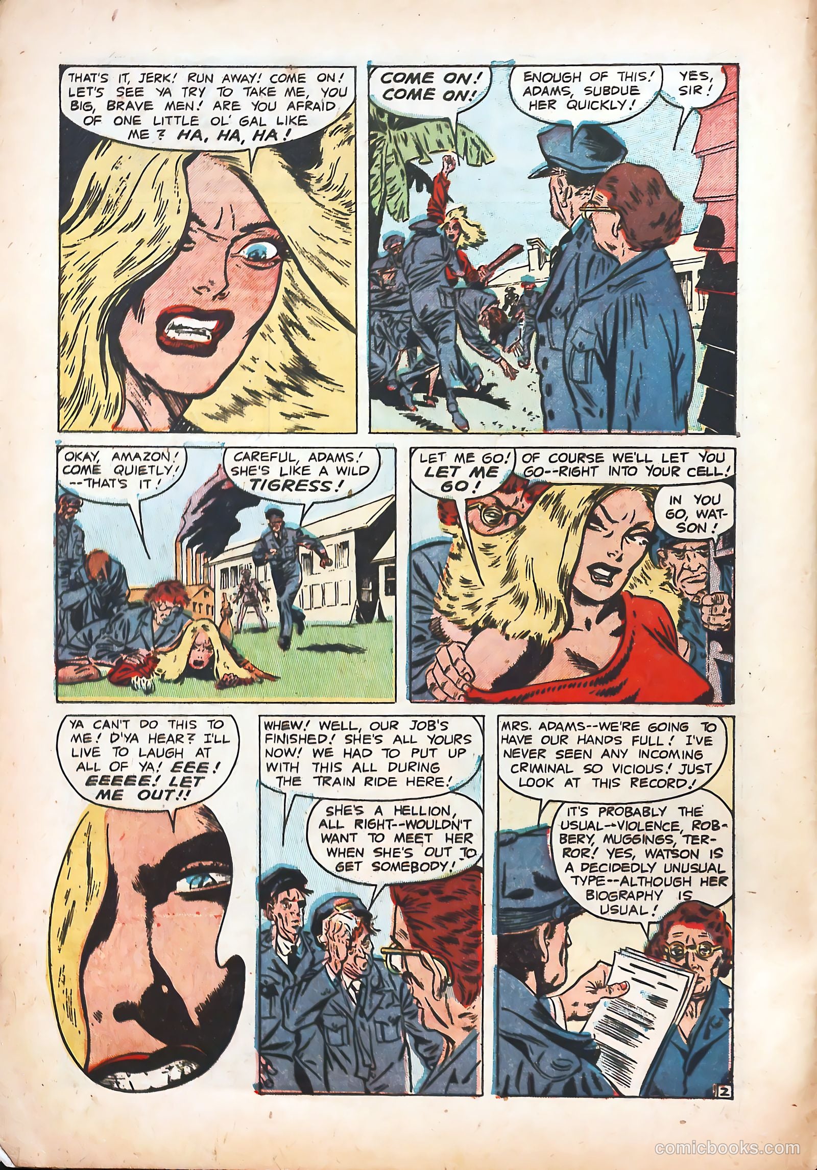 Prison Break! #4 (1952) — page 4 of 36