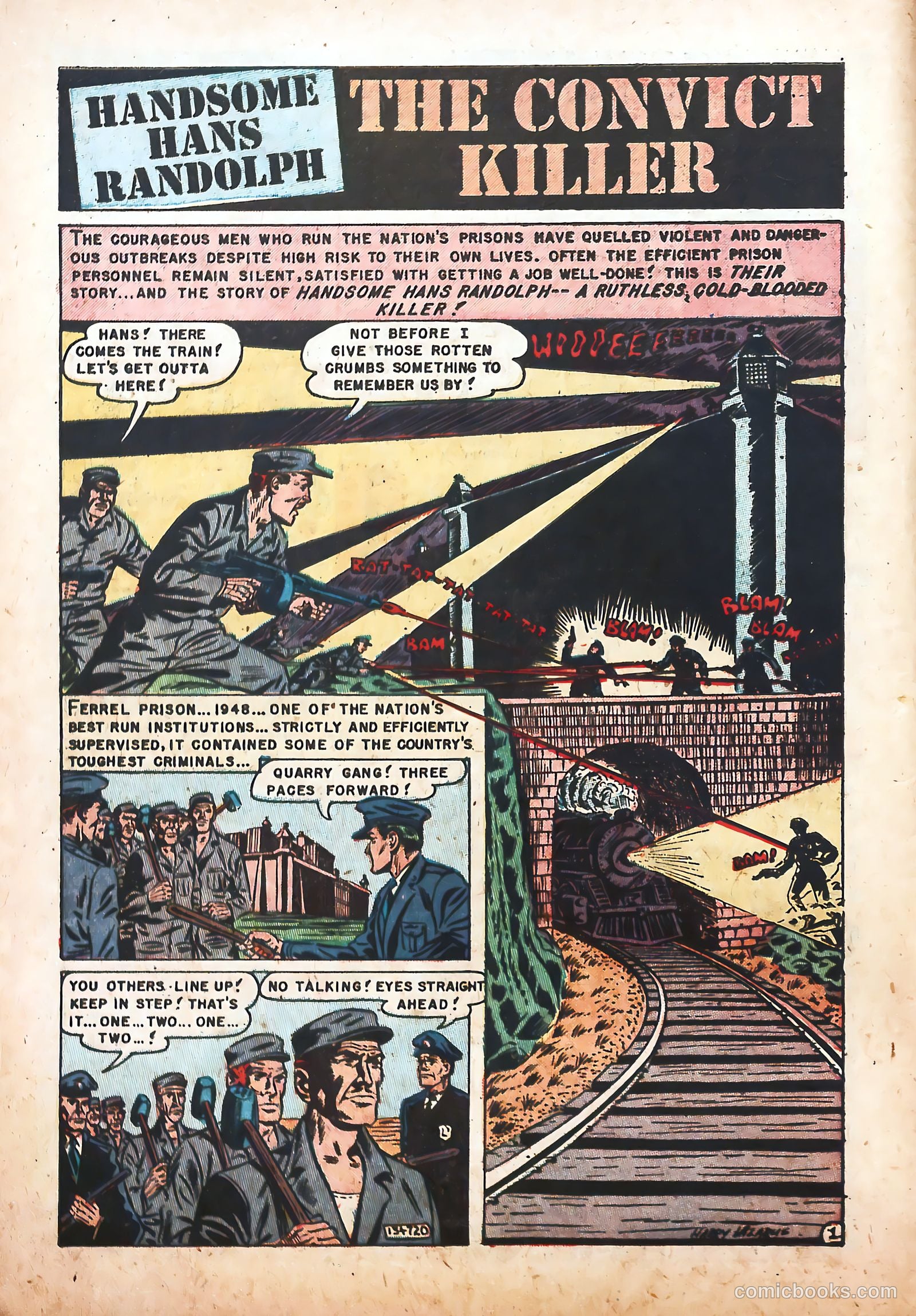 Prison Break! #4 (1952) — page 10 of 36