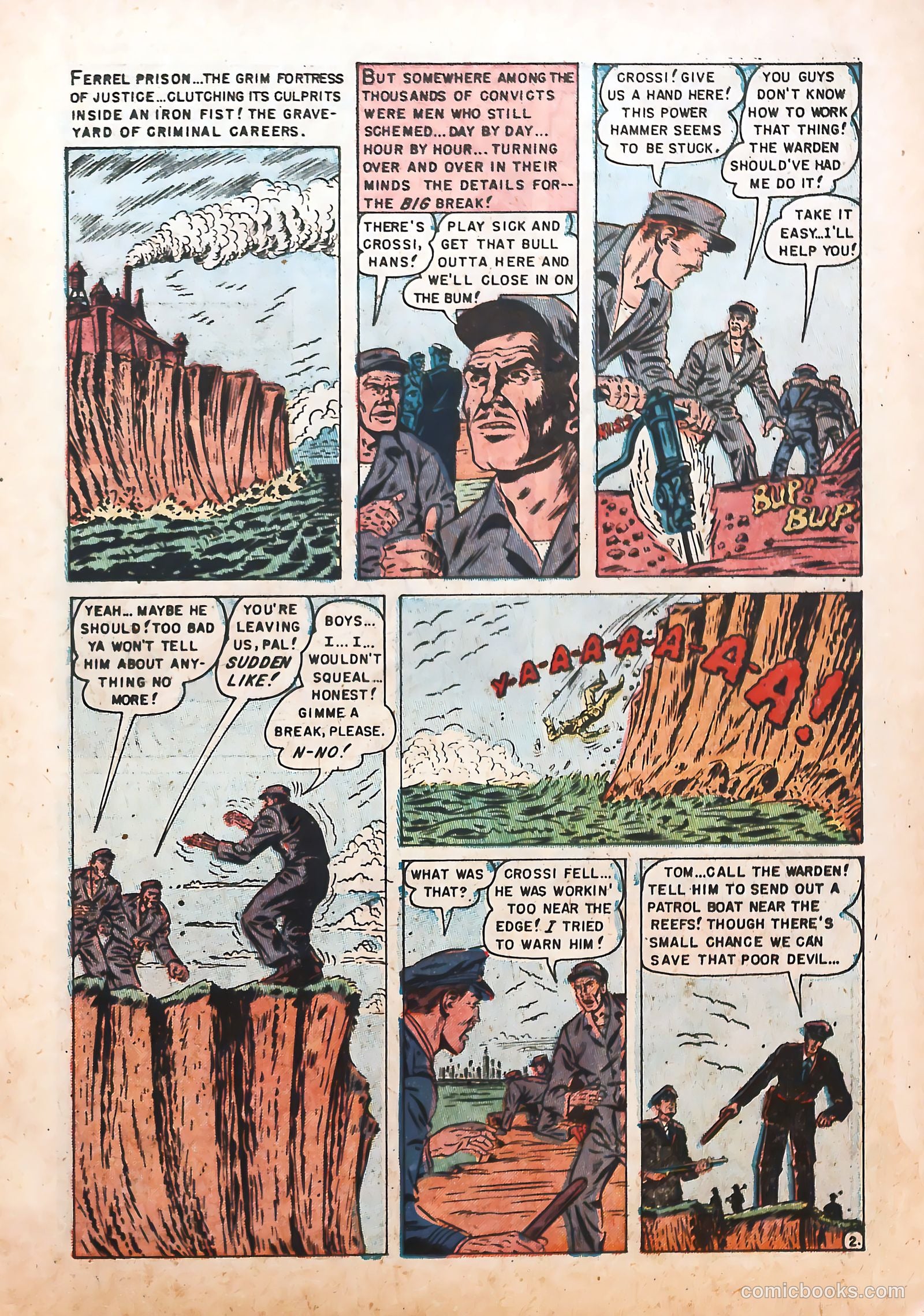 Prison Break! #4 (1952) — page 11 of 36