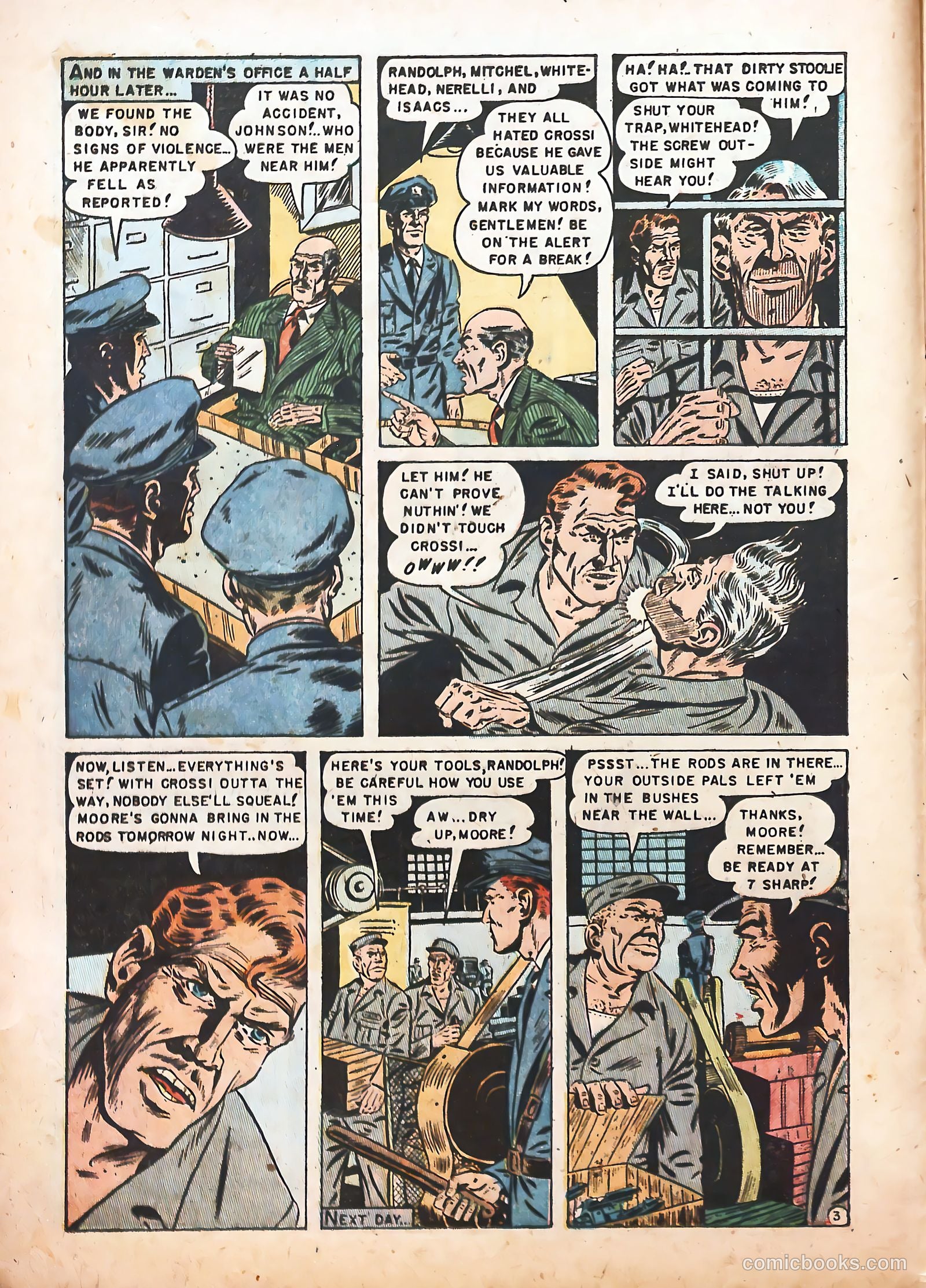 Prison Break! #4 (1952) — page 12 of 36