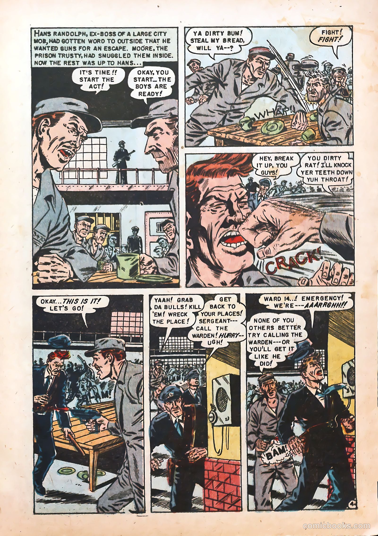 Prison Break! #4 (1952) — page 13 of 36