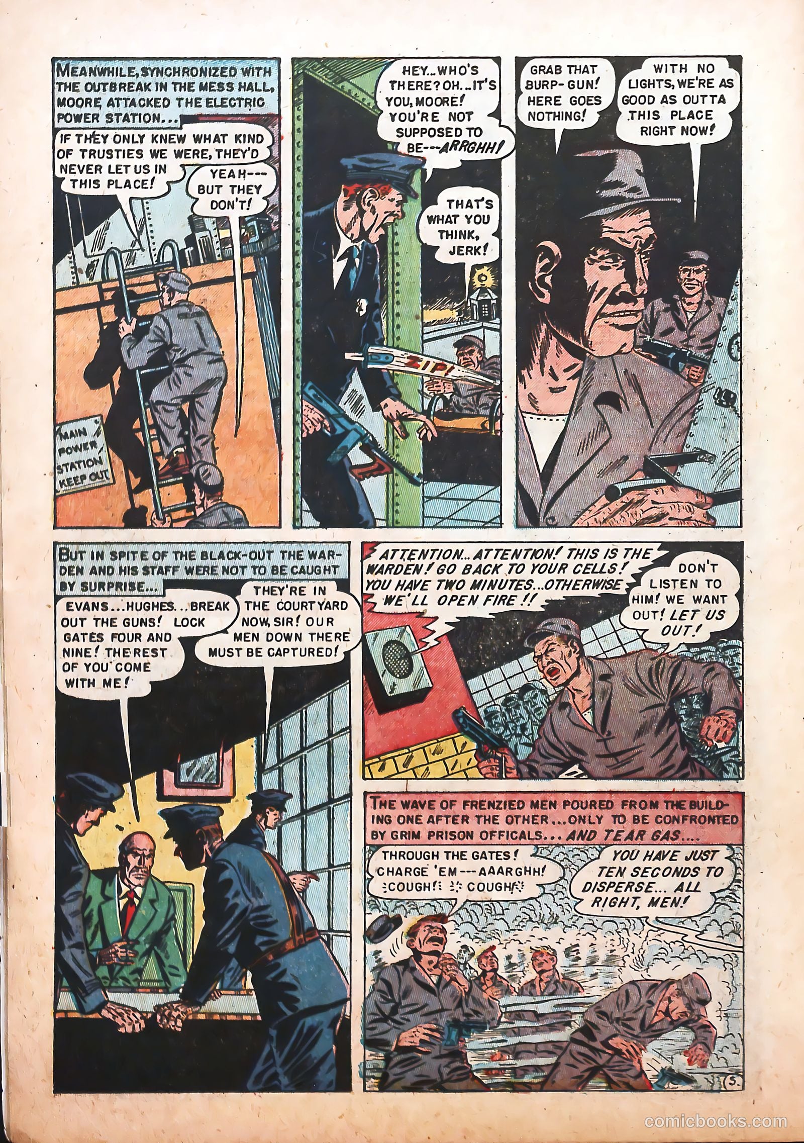 Prison Break! #4 (1952) — page 14 of 36