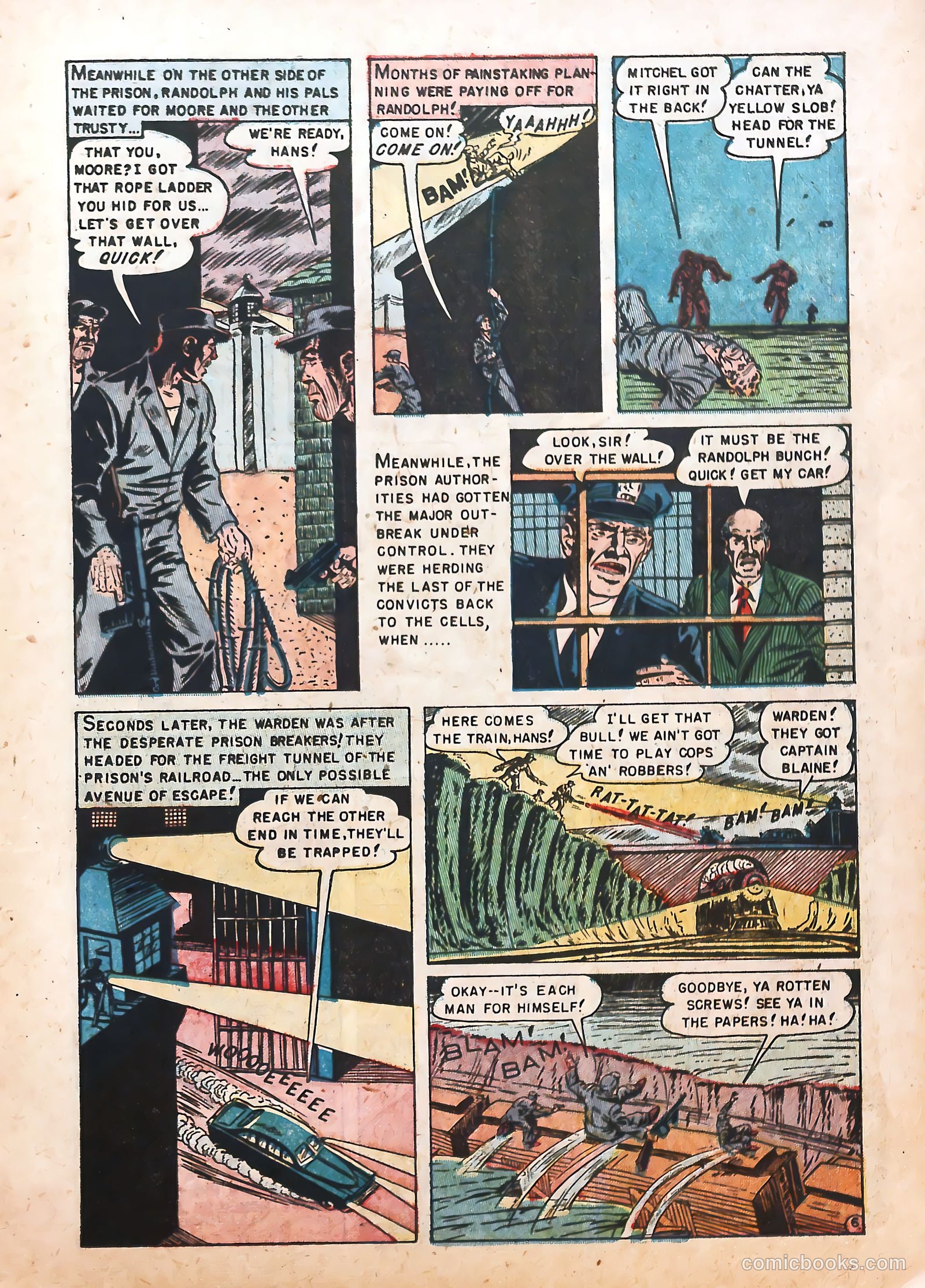 Prison Break! #4 (1952) — page 15 of 36