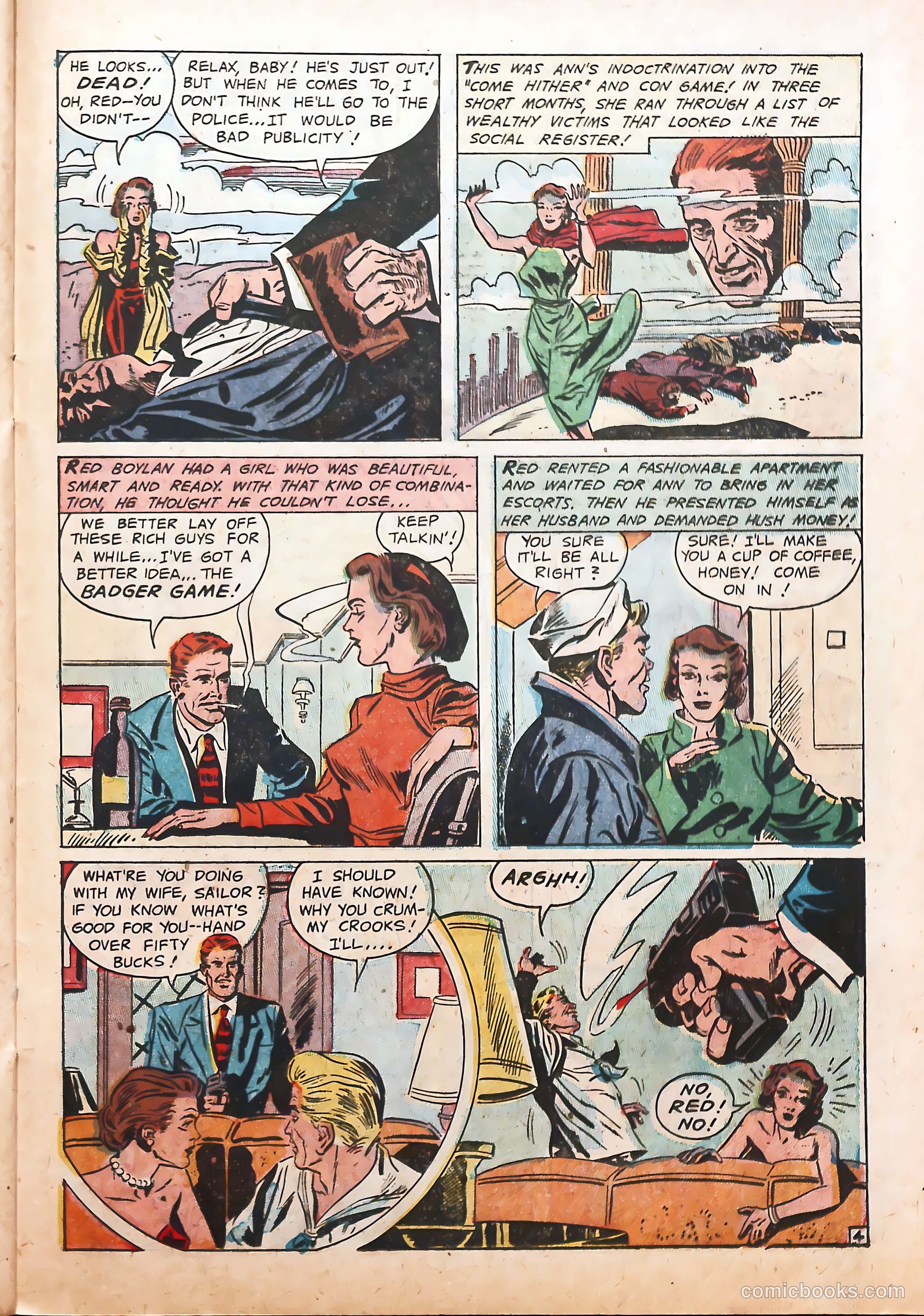 Prison Break! #4 (1952) — page 23 of 36