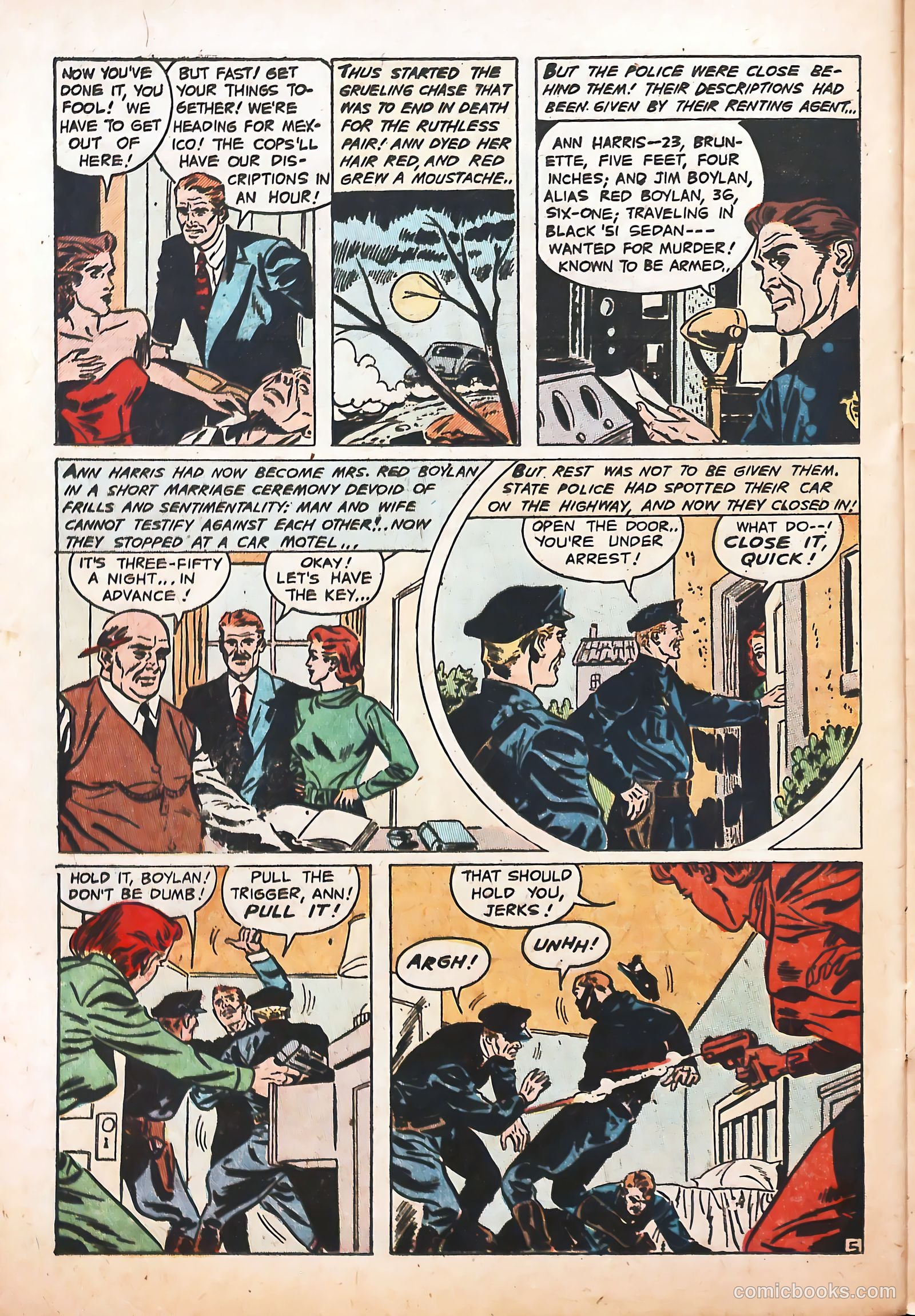 Prison Break! #4 (1952) — page 24 of 36
