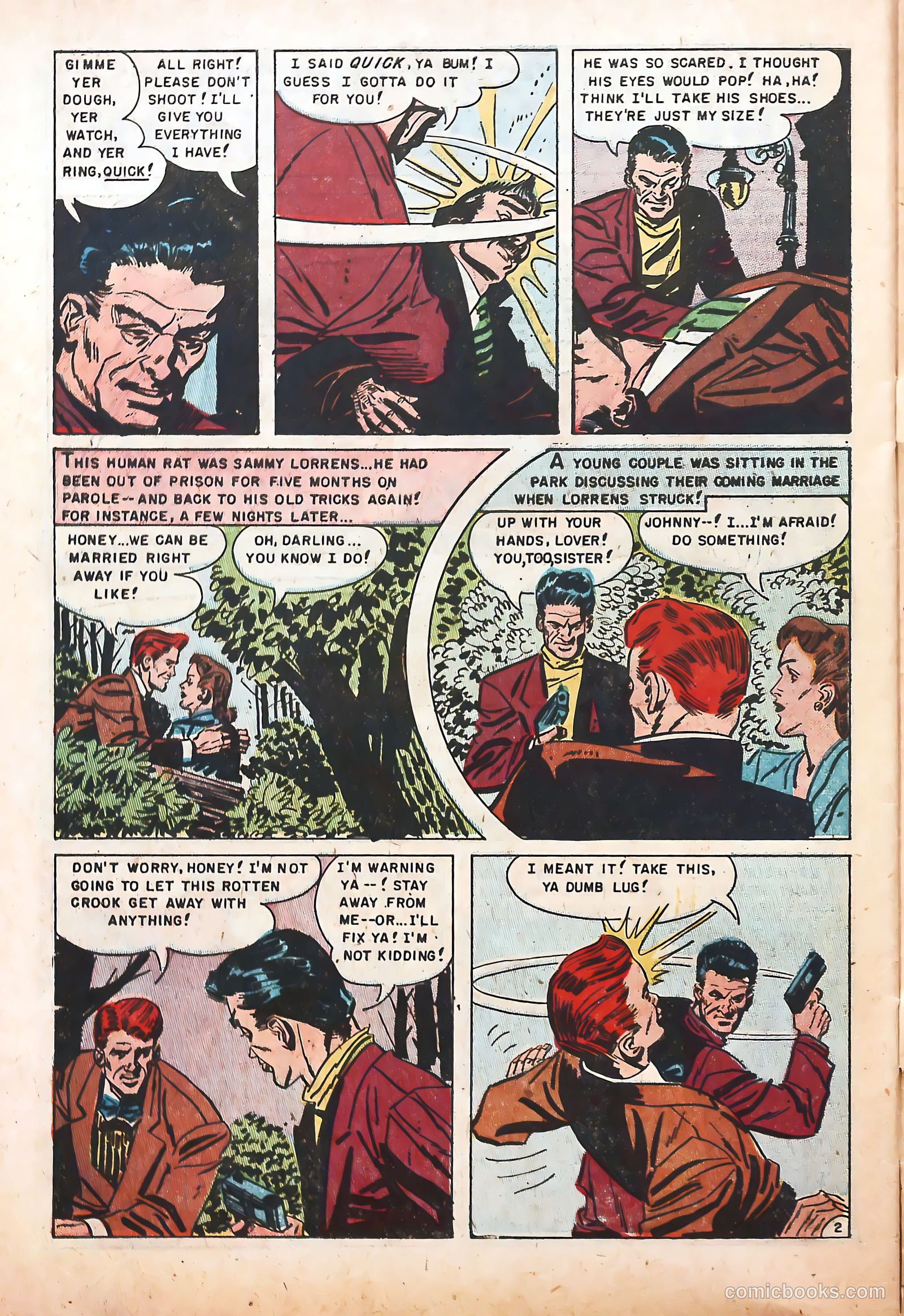 Prison Break! #4 (1952) — page 30 of 36