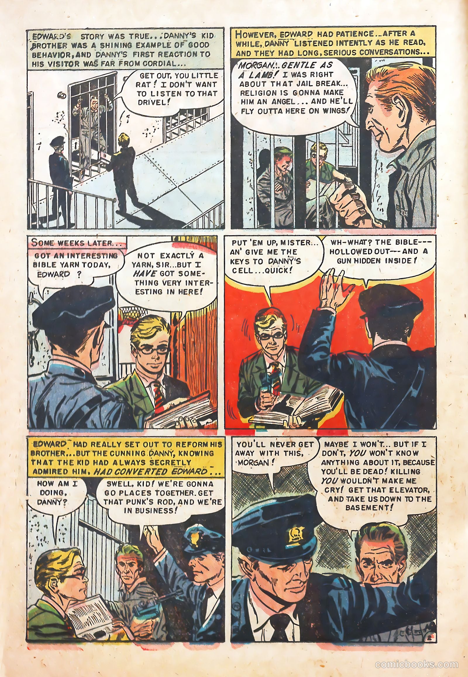 Prison Break! #5 (1952) — page 12 of 36