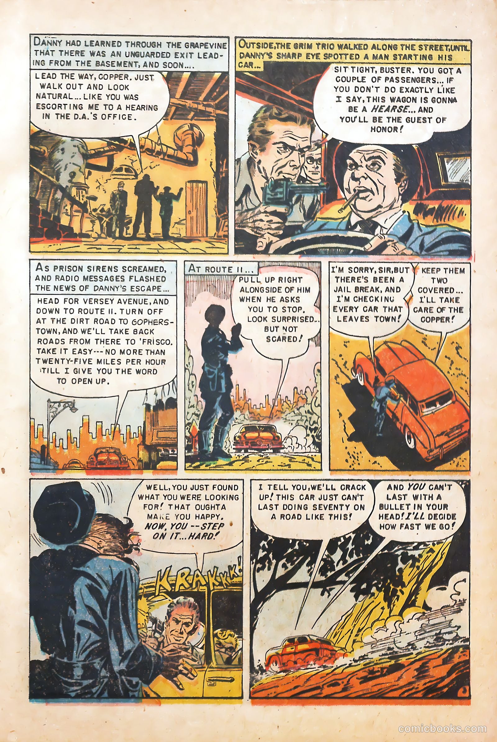 Prison Break! #5 (1952) — page 13 of 36