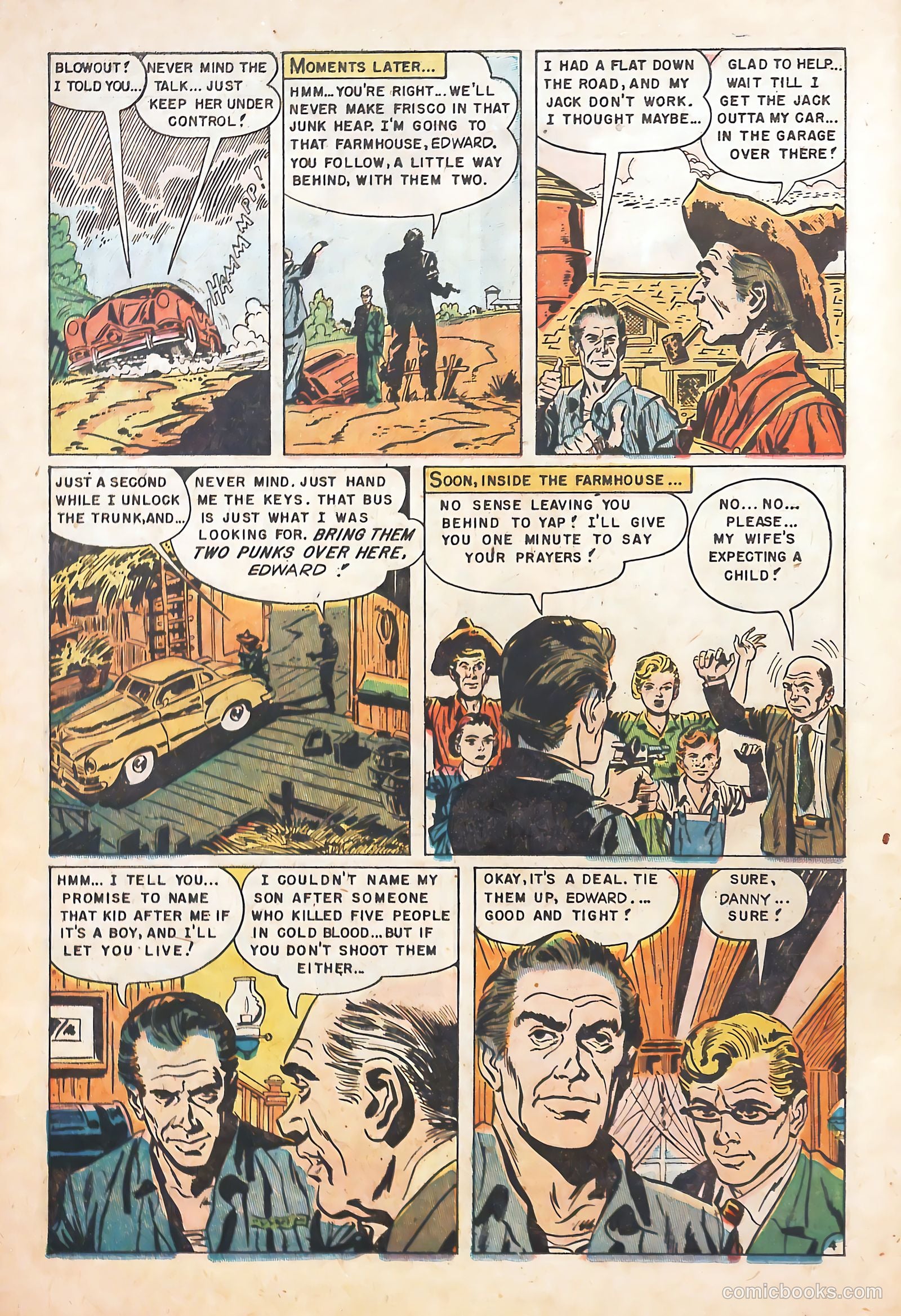 Prison Break! #5 (1952) — page 14 of 36