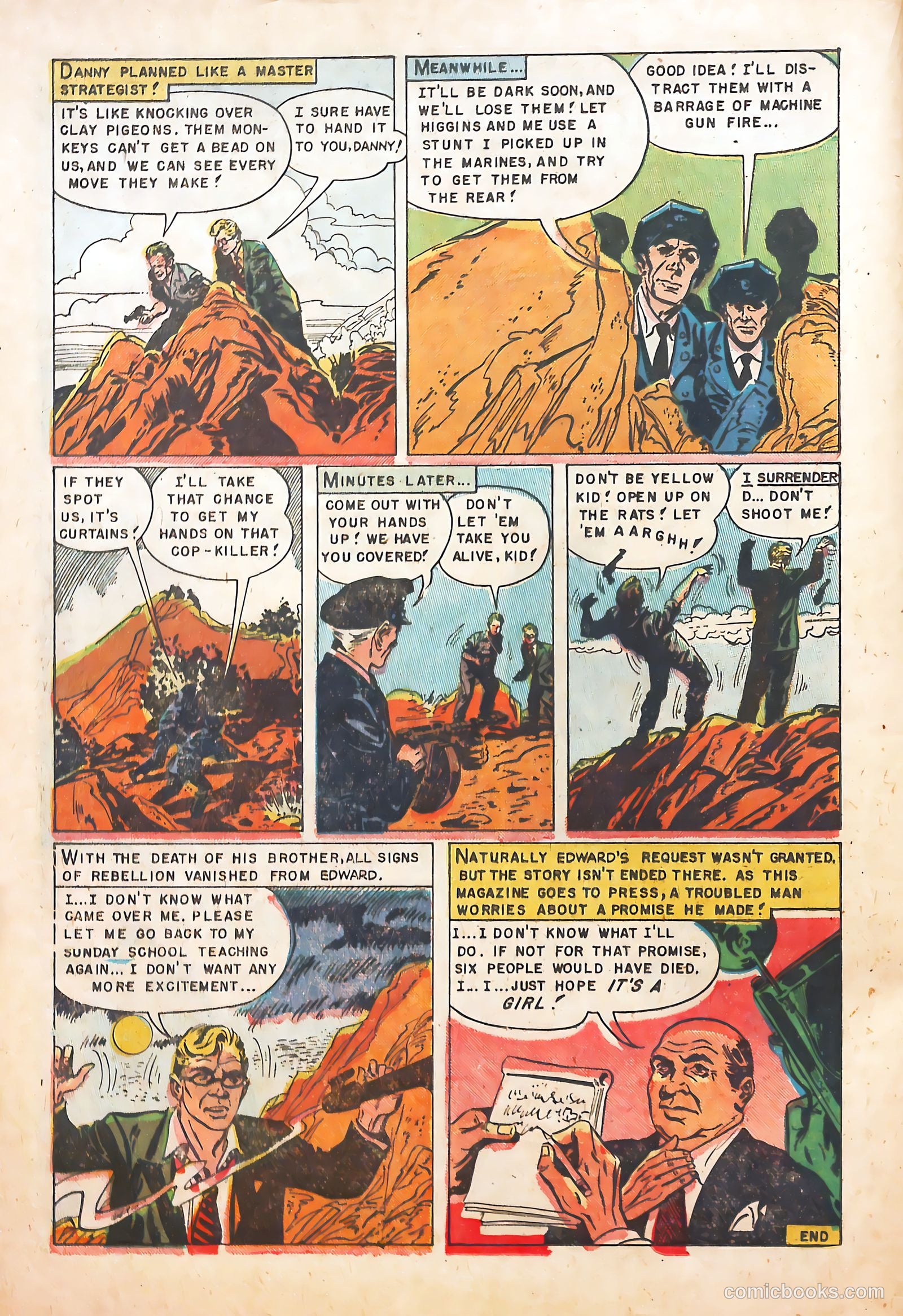 Prison Break! #5 (1952) — page 16 of 36