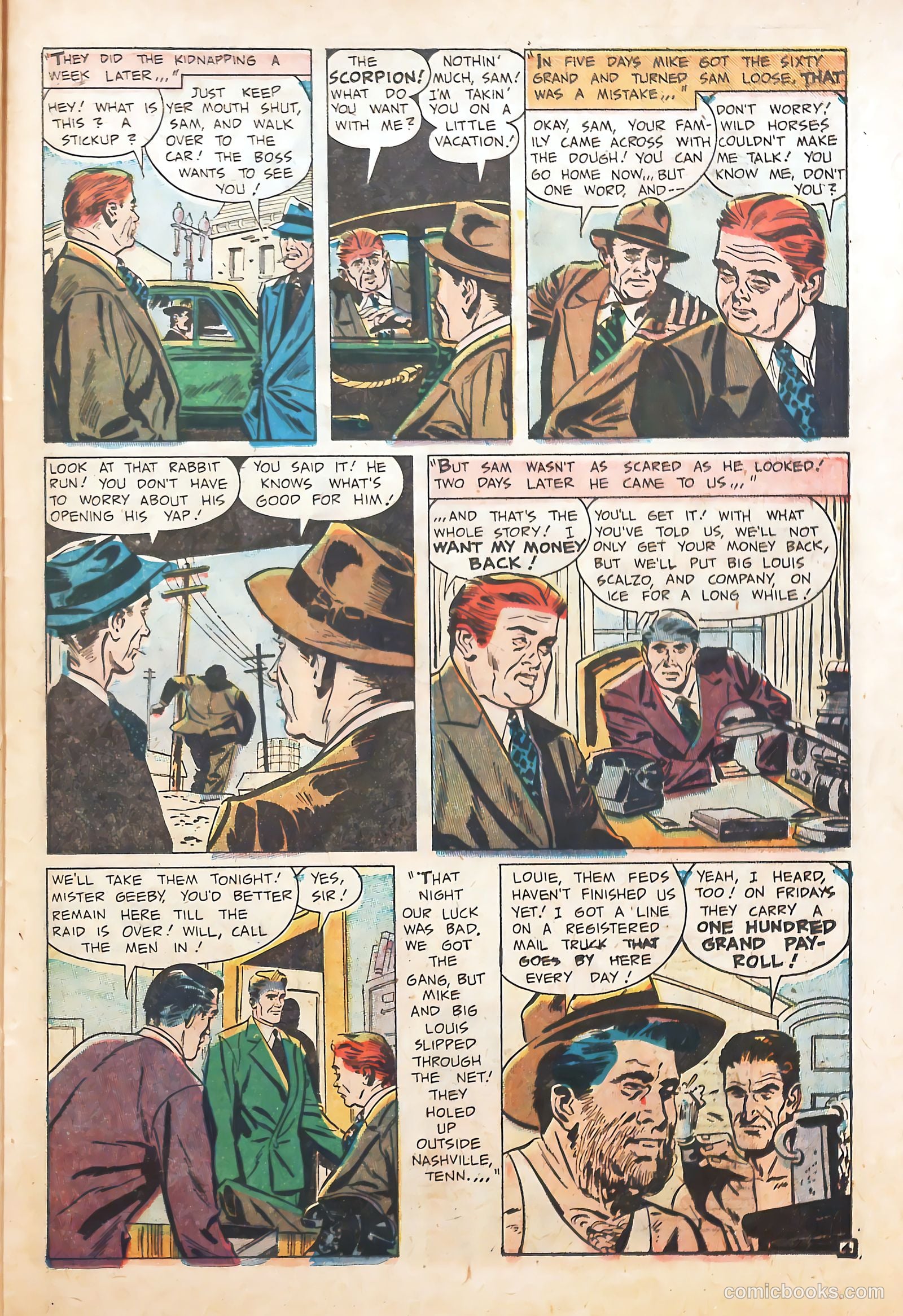 Prison Break! #5 (1952) — page 23 of 36