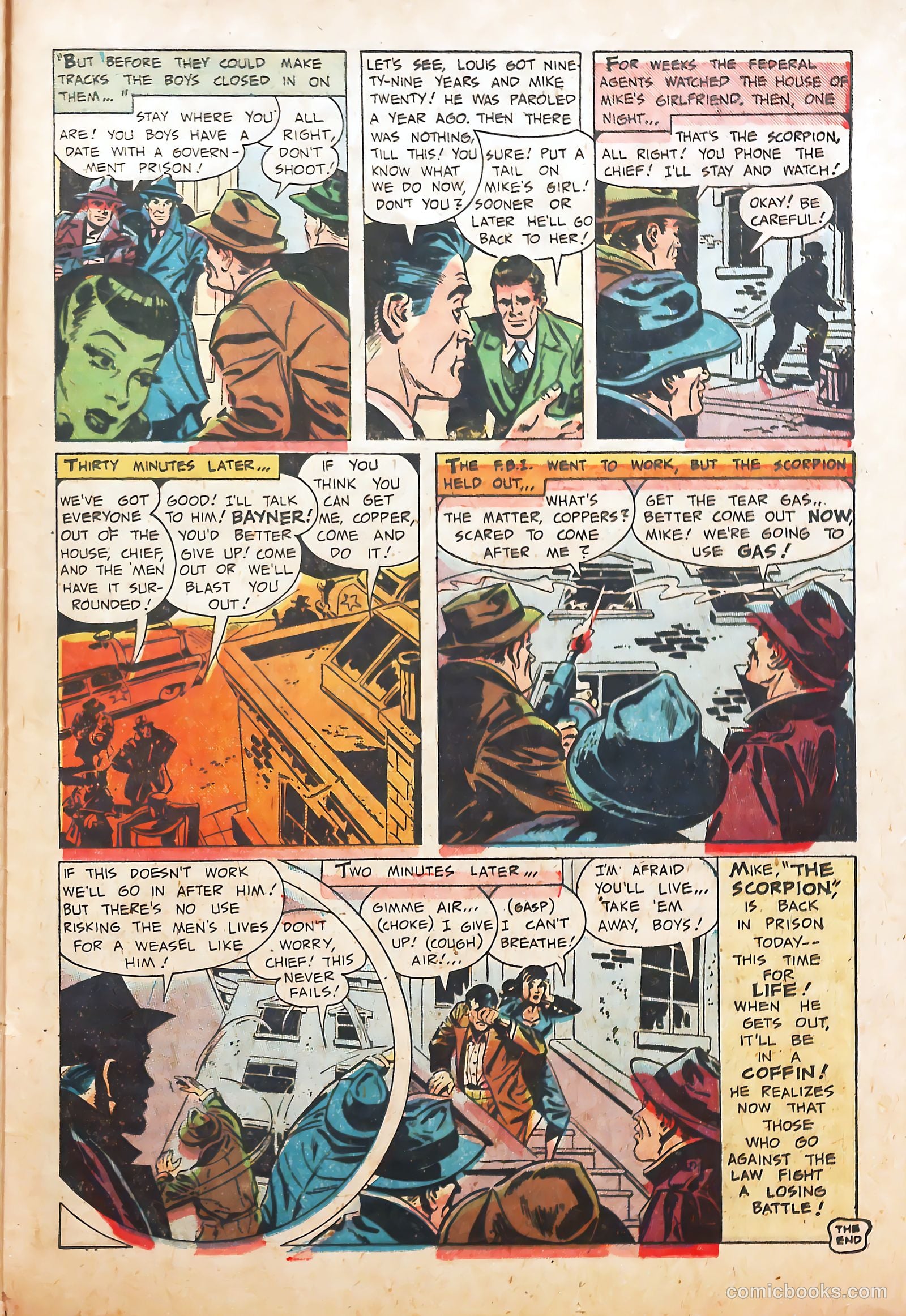 Prison Break! #5 (1952) — page 25 of 36