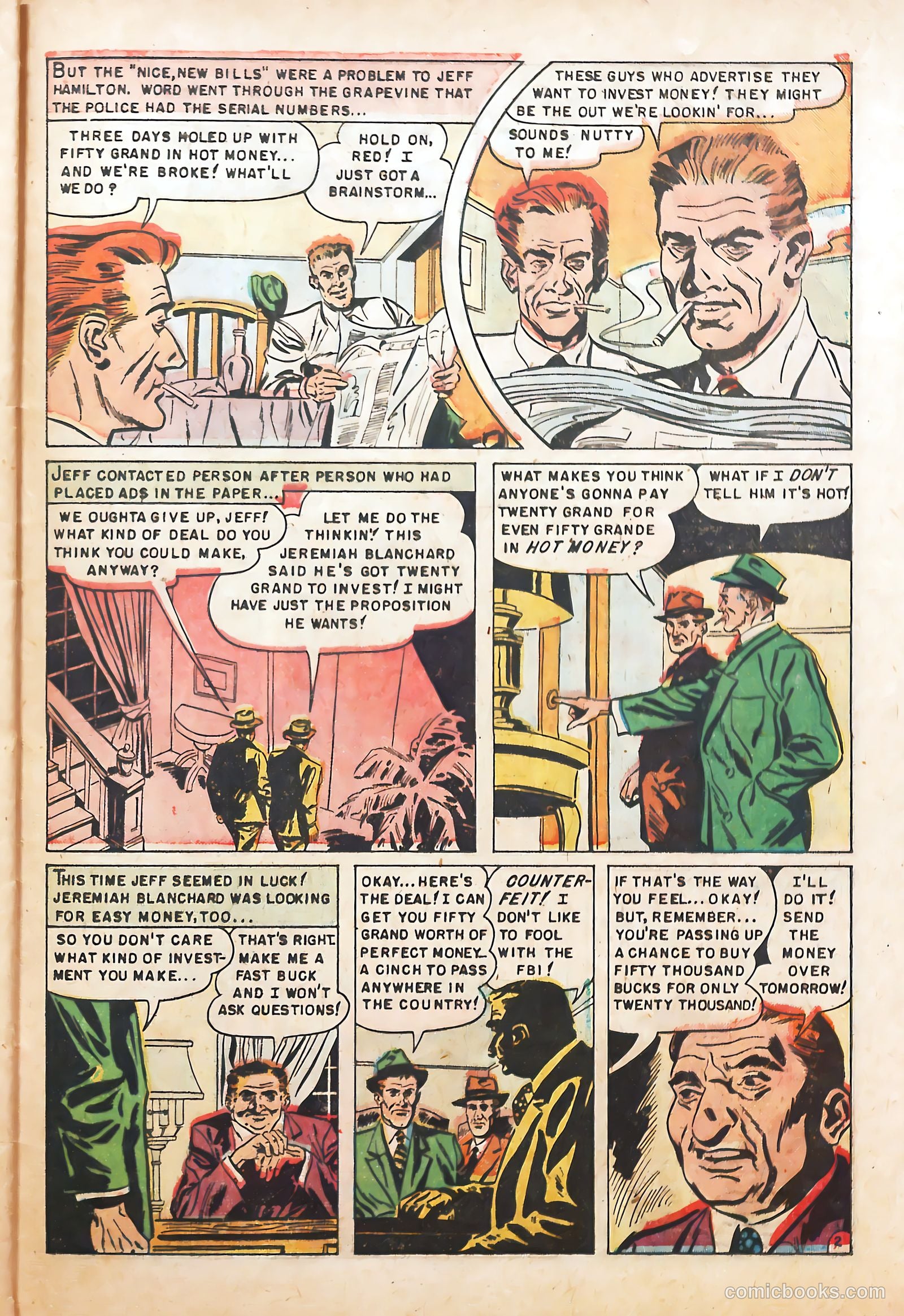 Prison Break! #5 (1952) — page 29 of 36