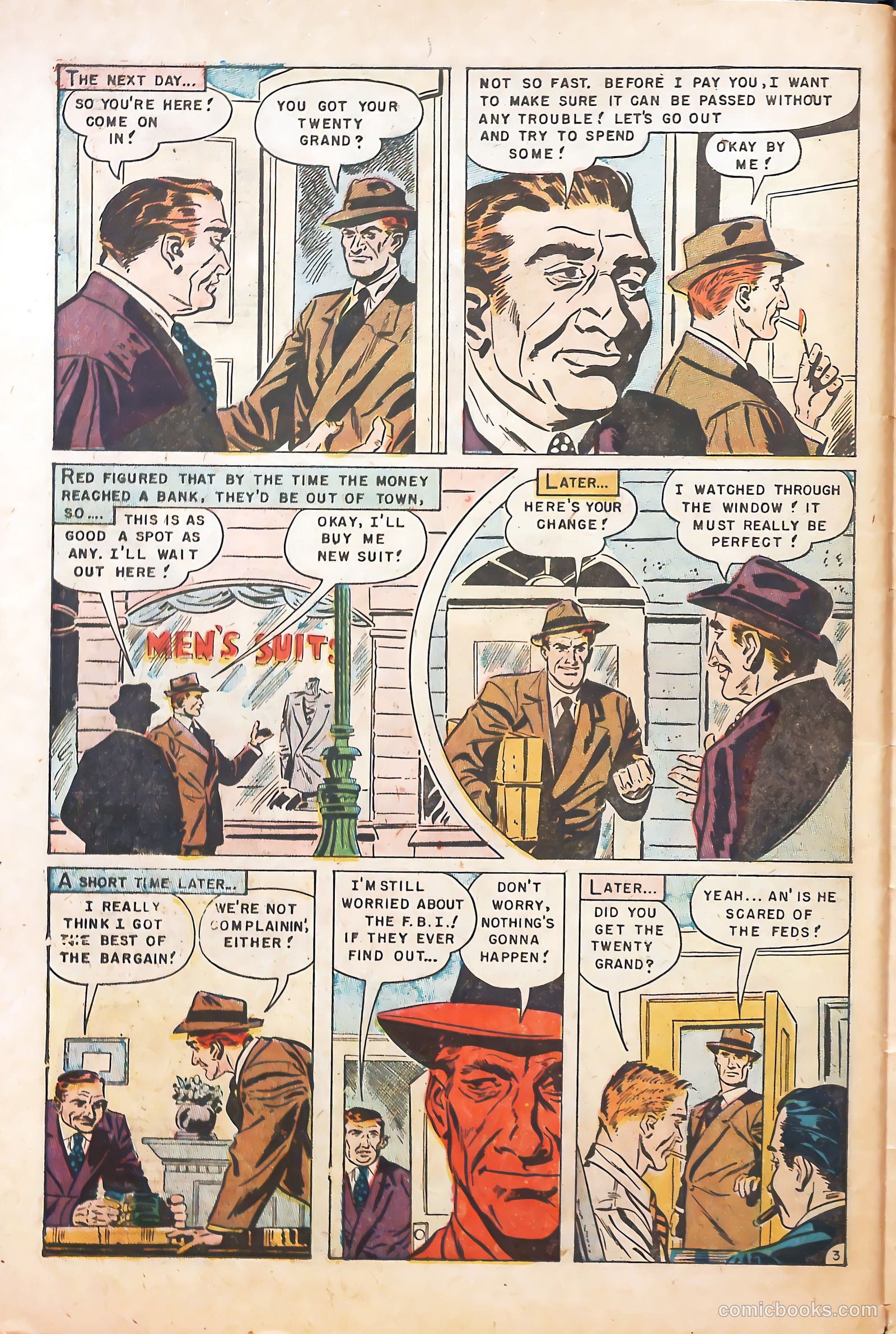 Prison Break! #5 (1952) — page 30 of 36