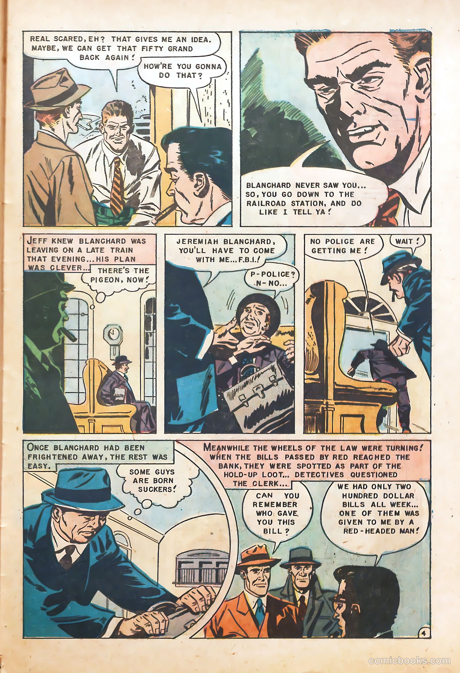 Prison Break! #5 (1952) — page 31 of 36