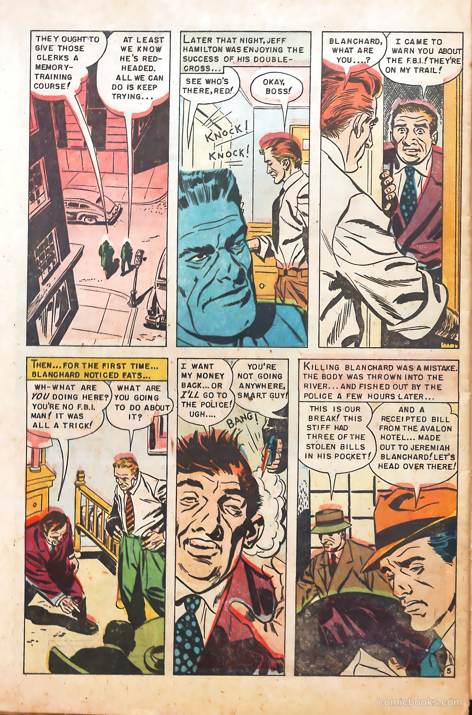 Prison Break! #5 (1952) — page 32 of 36