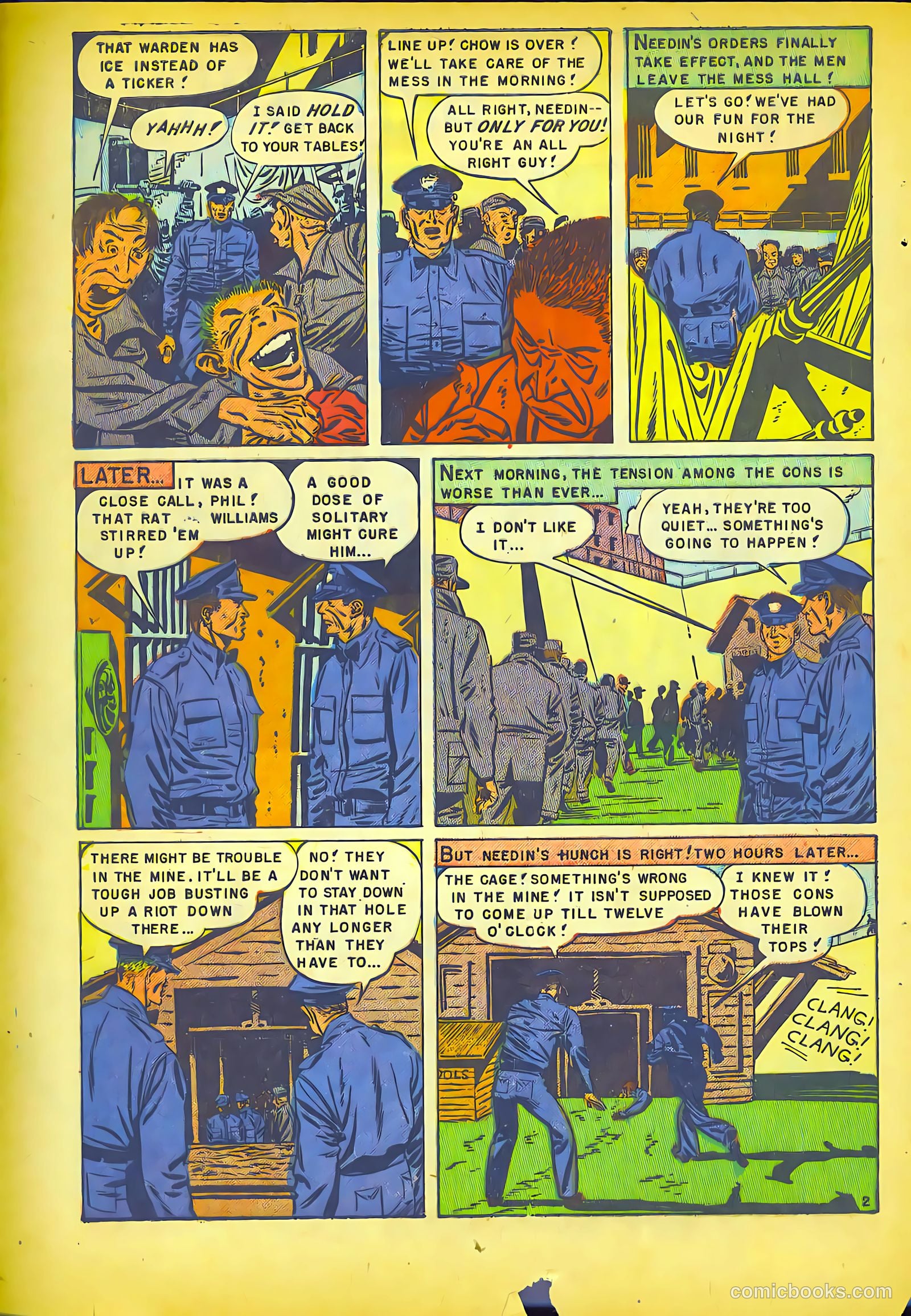 Prison Riot #1 (1952) — page 4 of 36