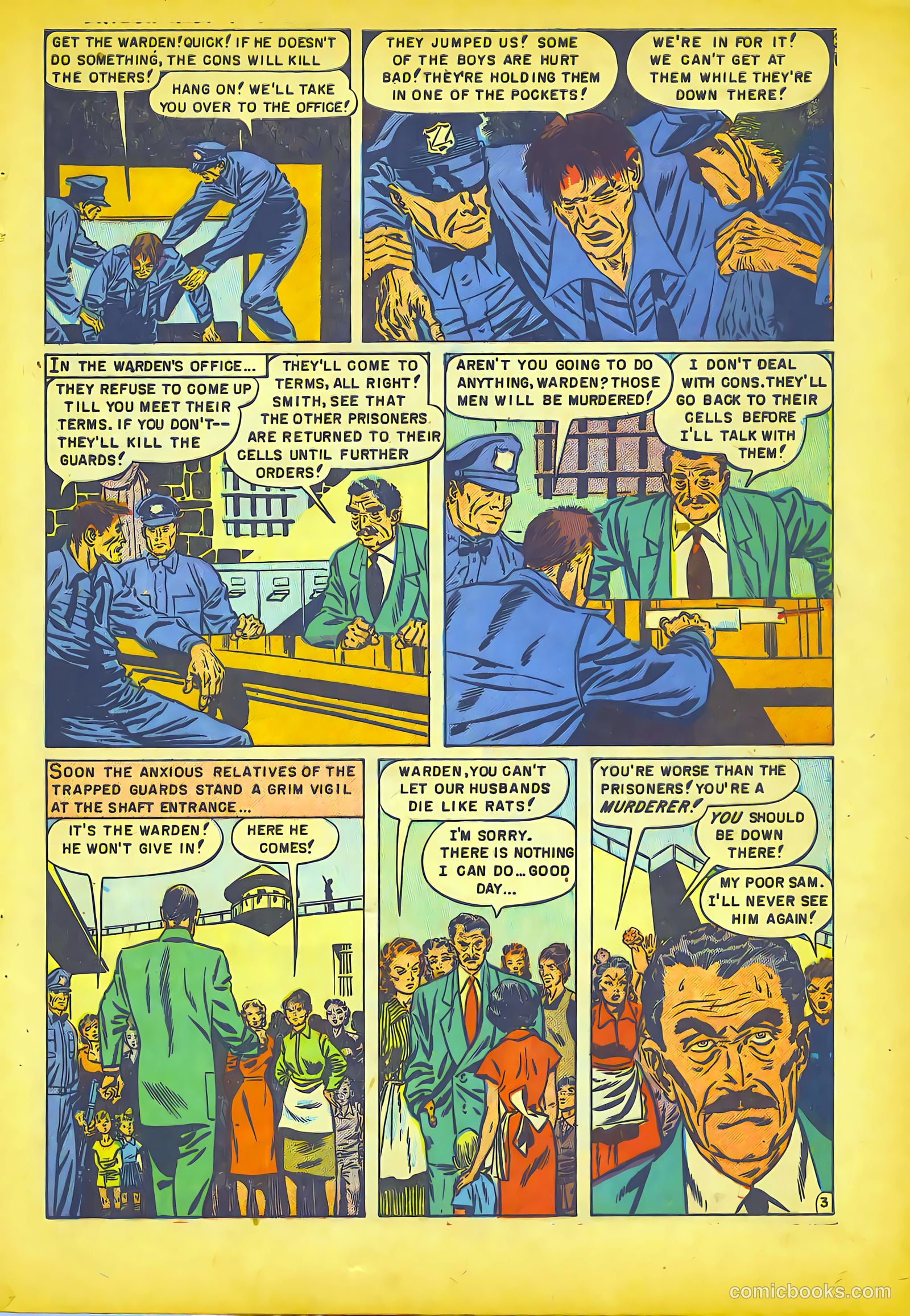 Prison Riot #1 (1952) — page 5 of 36