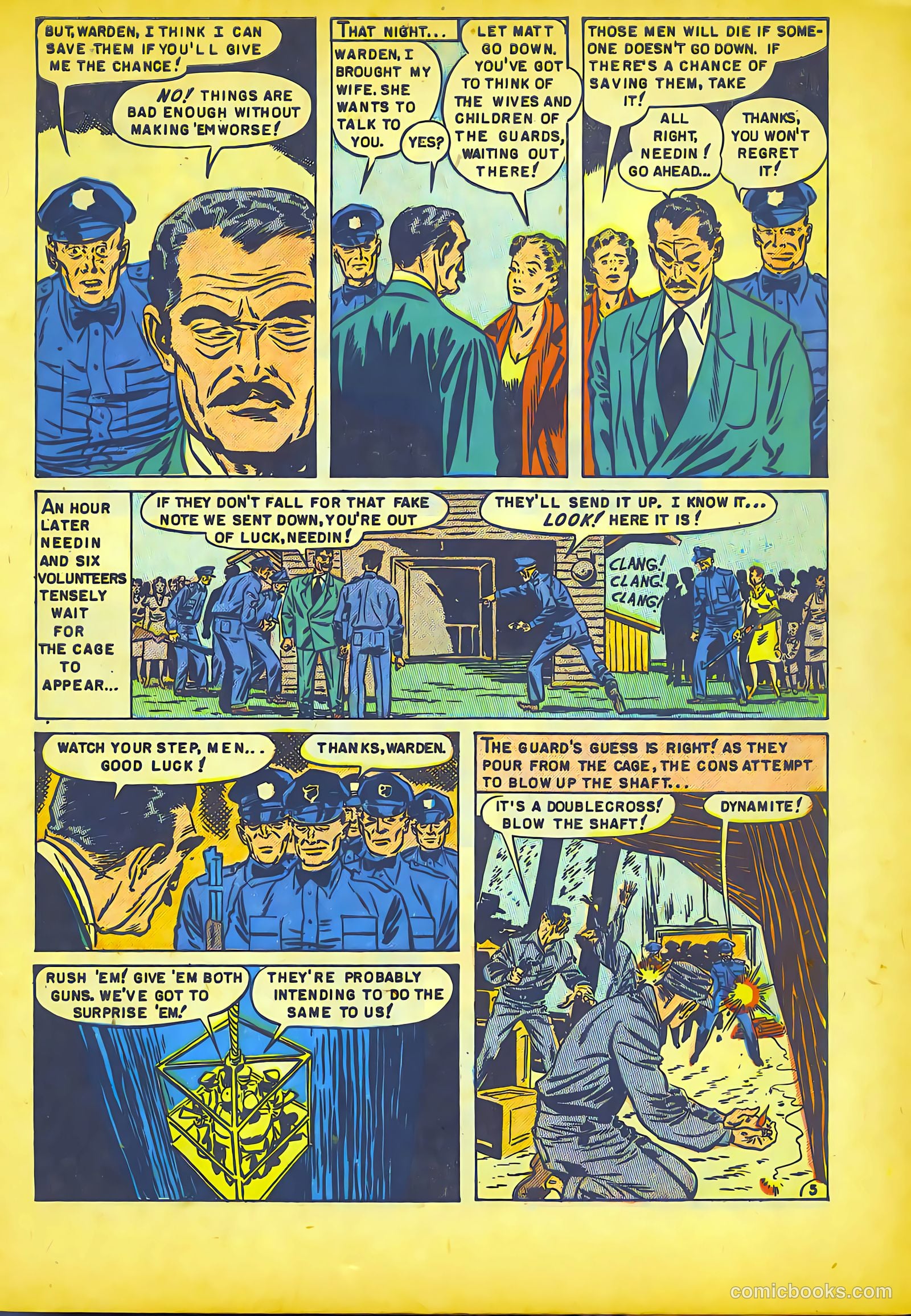 Prison Riot #1 (1952) — page 7 of 36