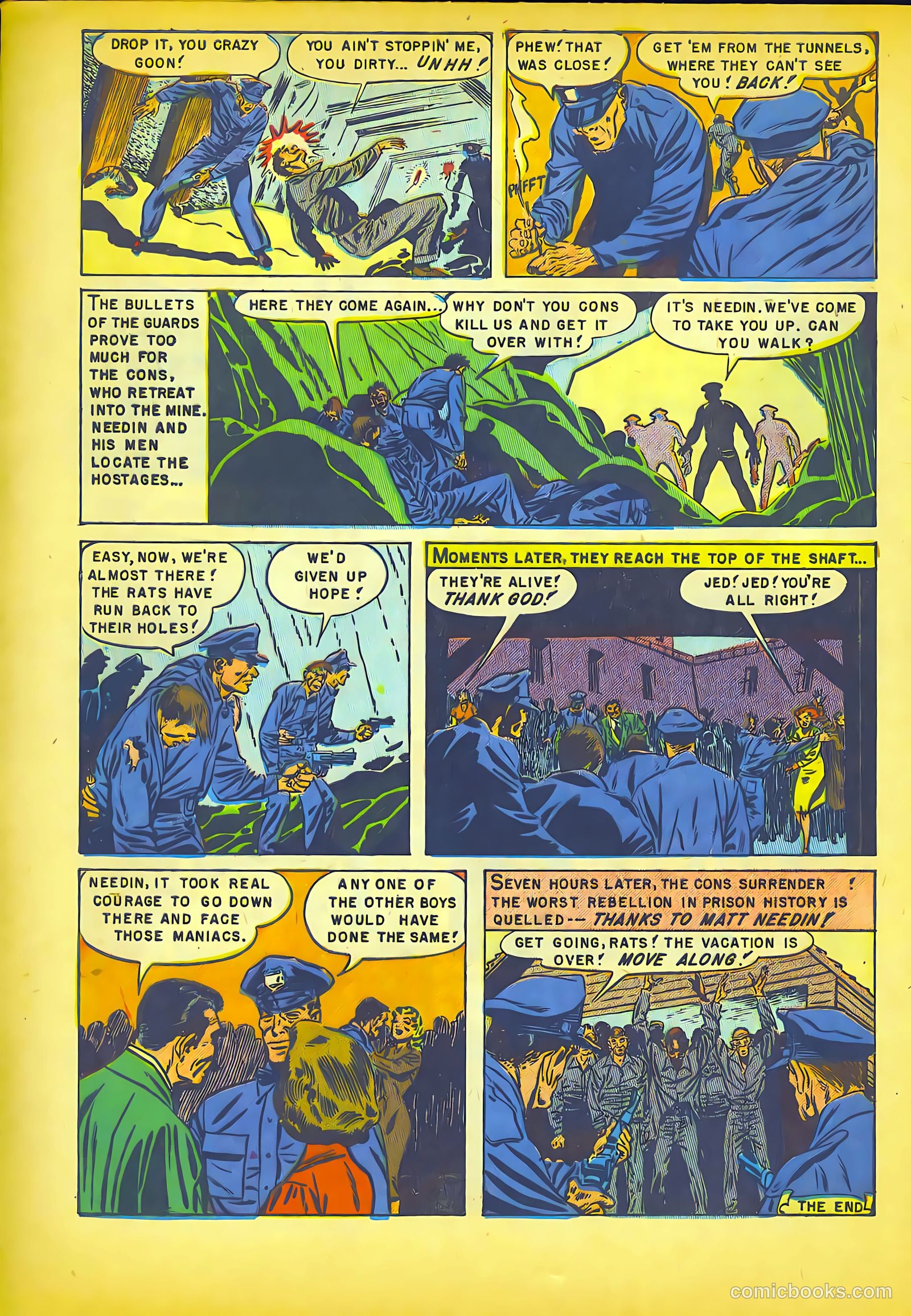 Prison Riot #1 (1952) — page 8 of 36