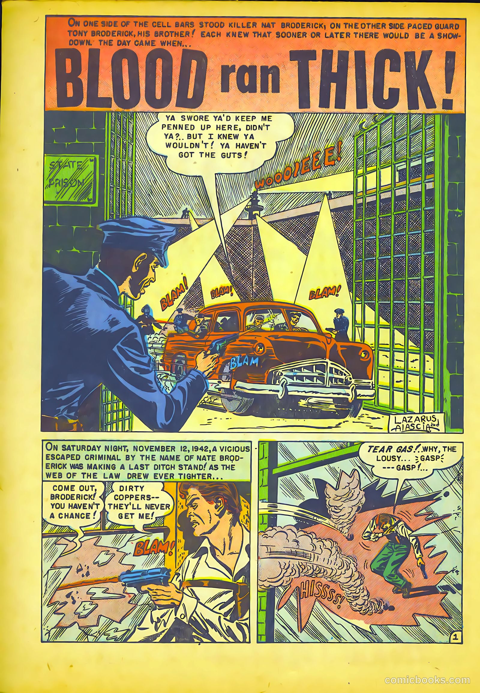Prison Riot #1 (1952) — page 10 of 36