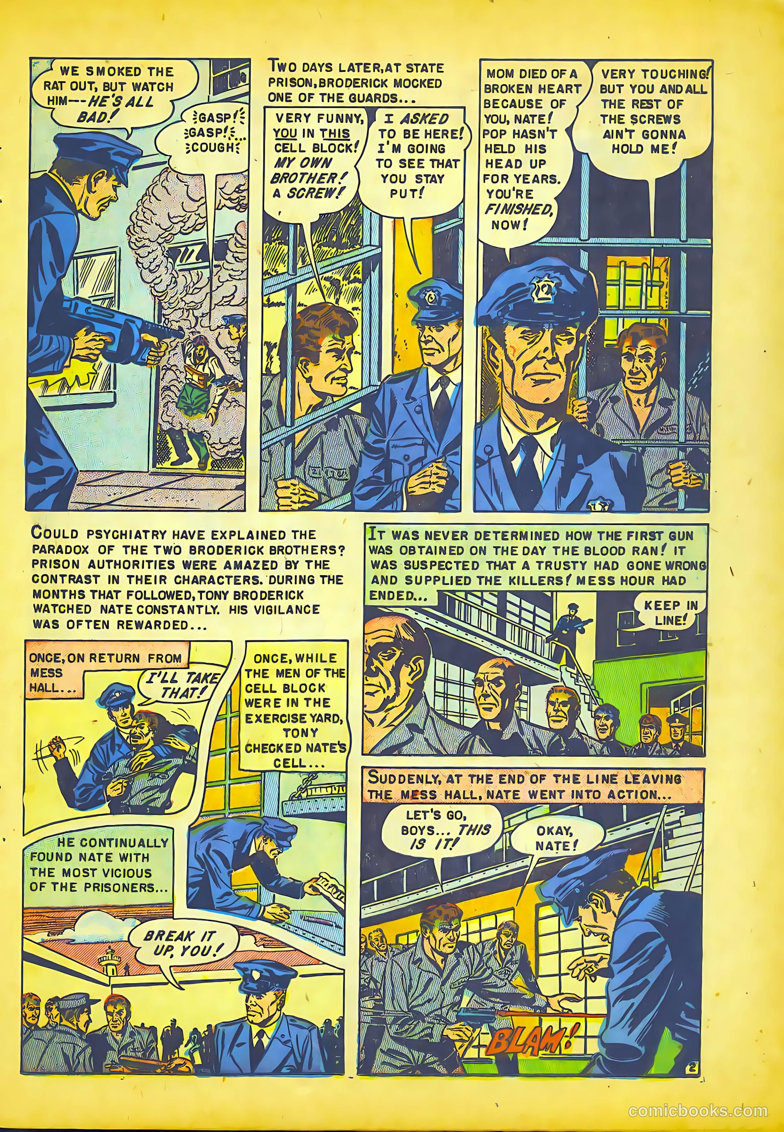 Prison Riot #1 (1952) — page 11 of 36