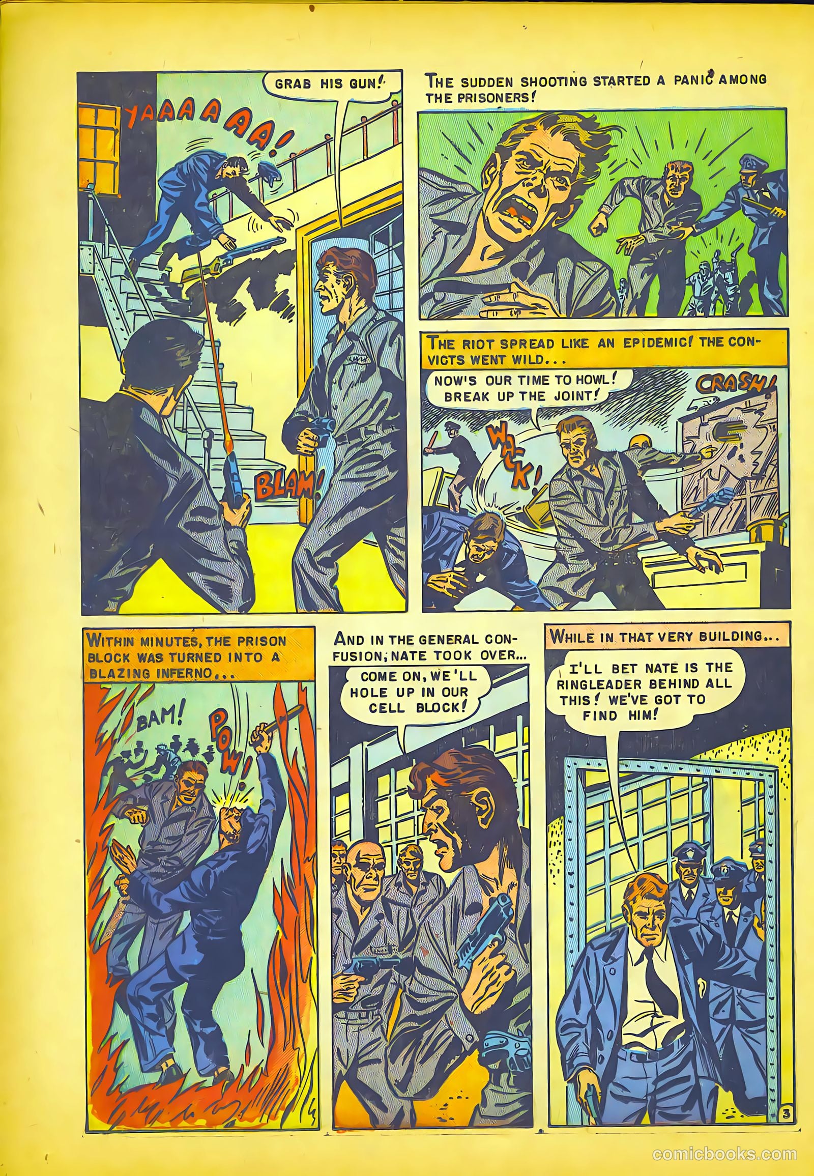 Prison Riot #1 (1952) — page 12 of 36