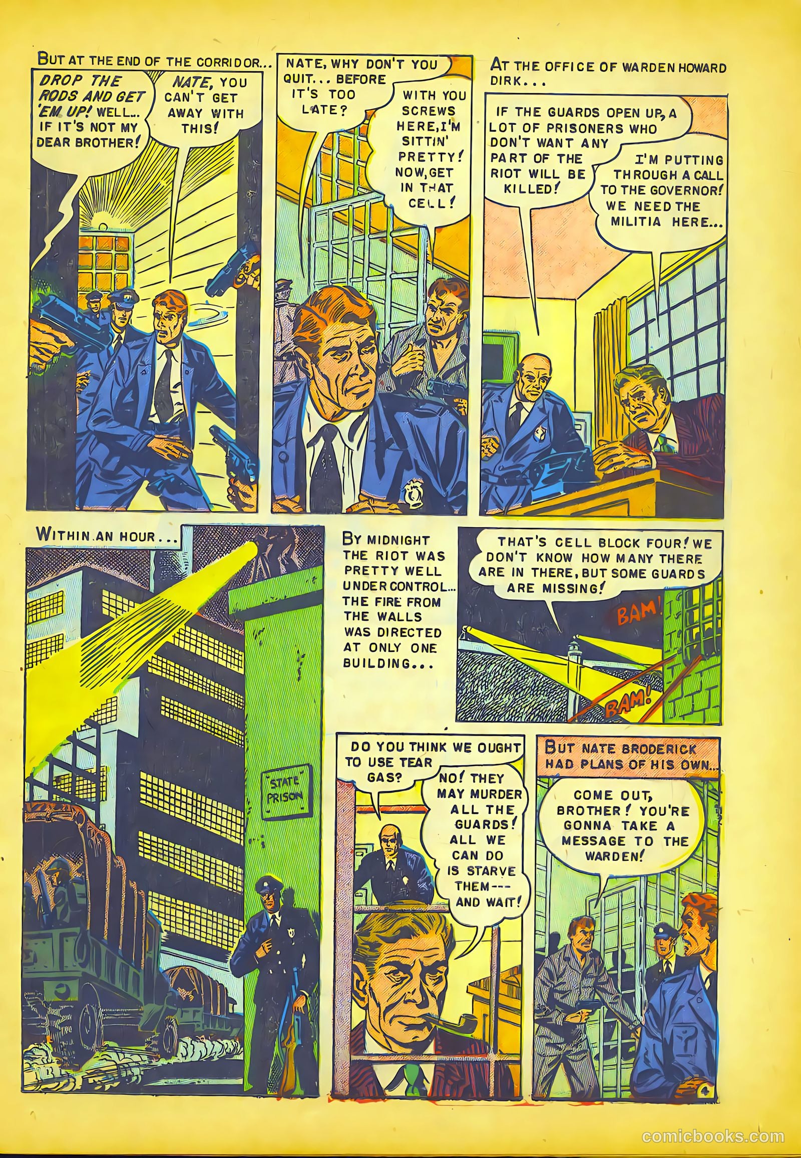 Prison Riot #1 (1952) — page 13 of 36