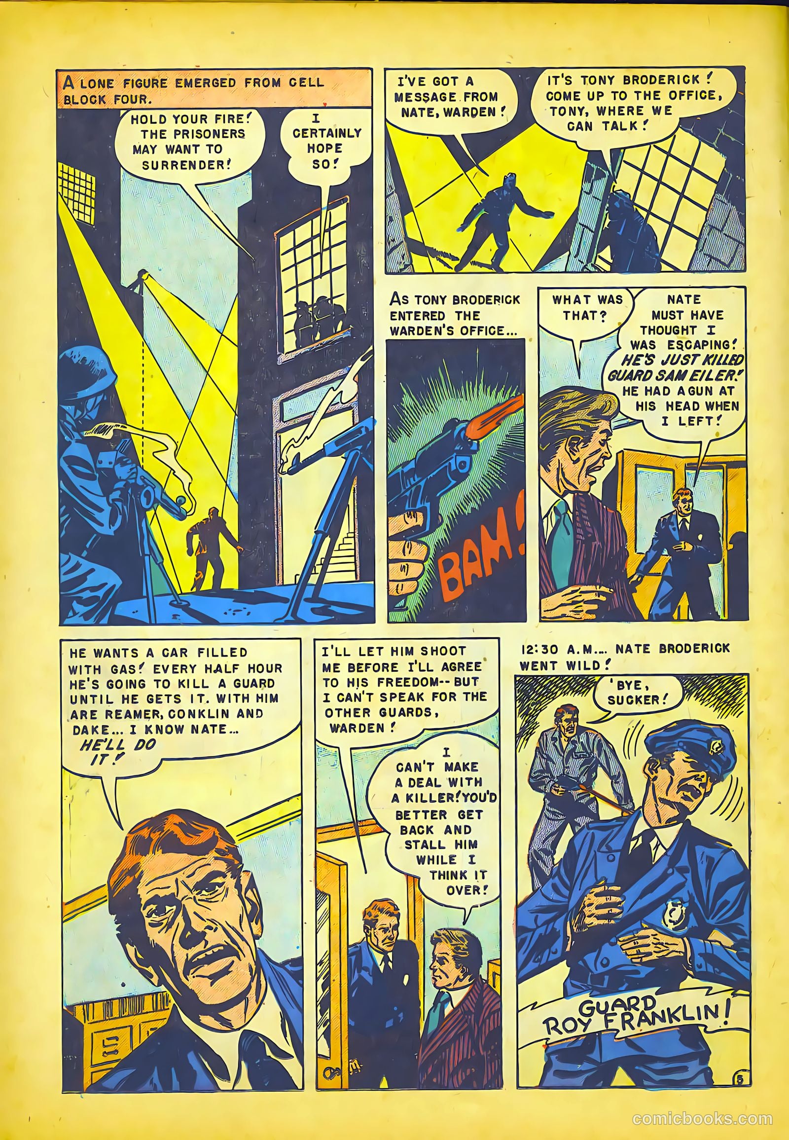 Prison Riot #1 (1952) — page 14 of 36