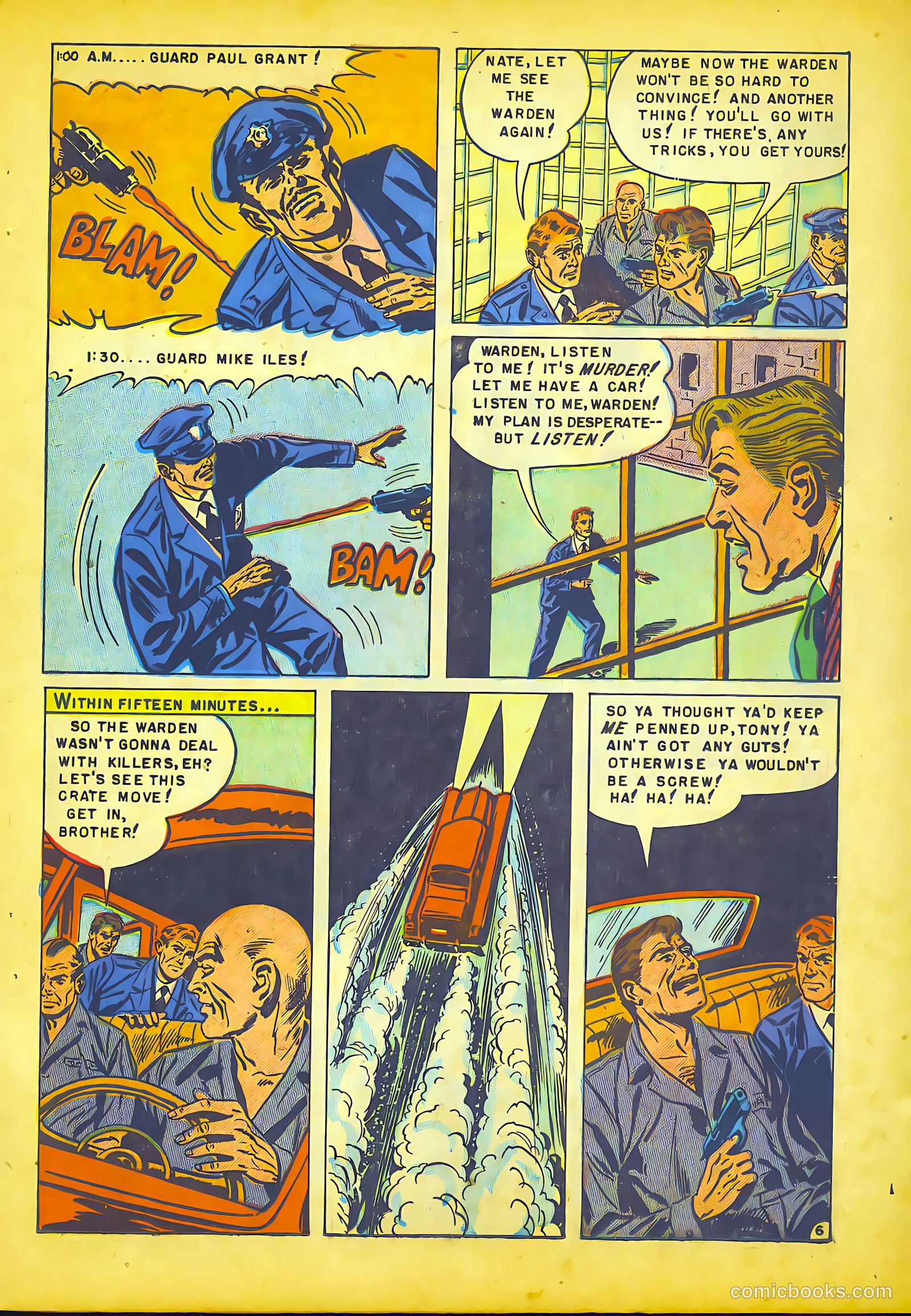 Prison Riot #1 (1952) — page 15 of 36