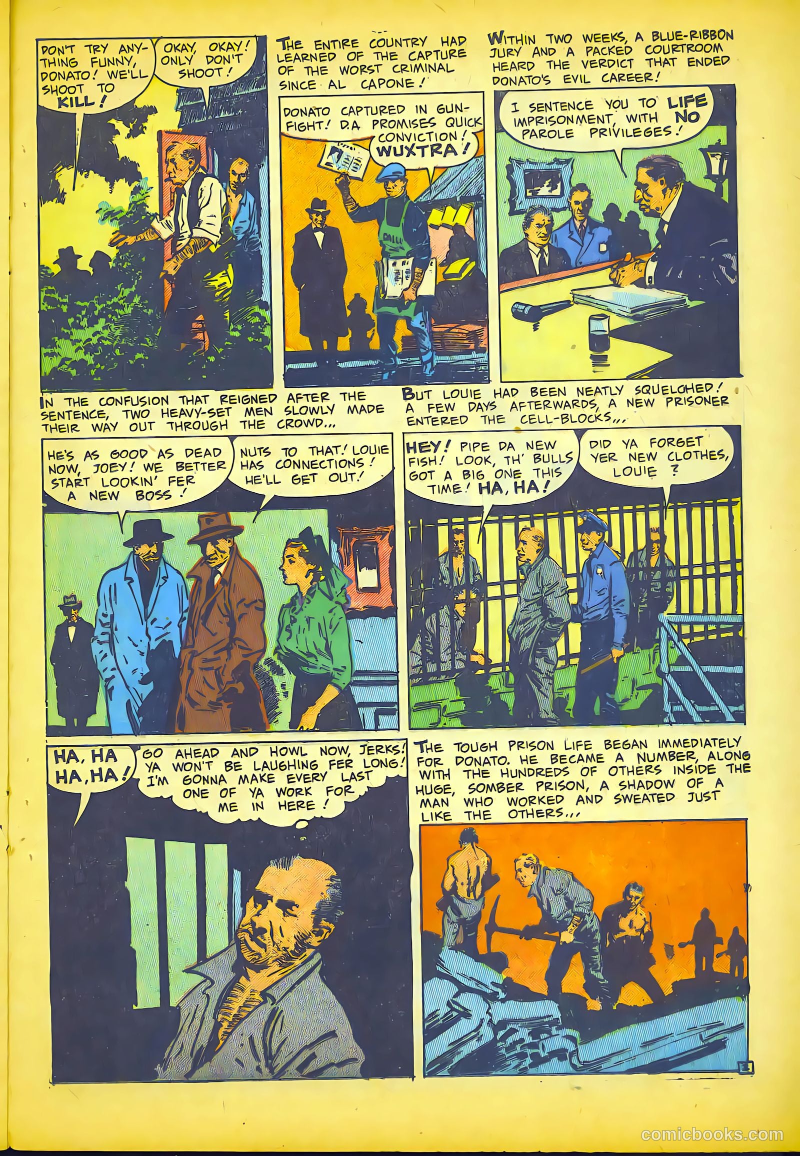 Prison Riot #1 (1952) — page 21 of 36