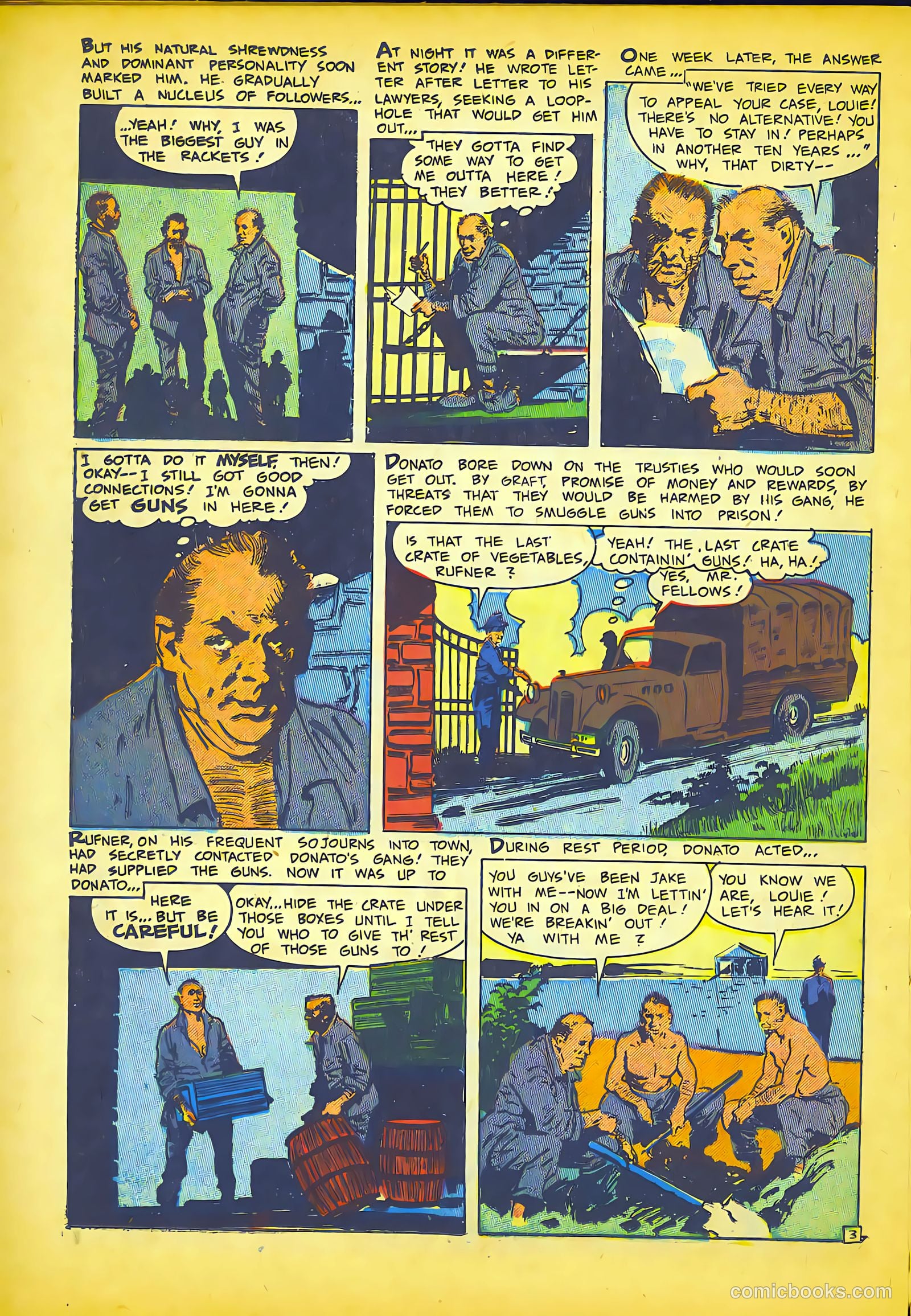 Prison Riot #1 (1952) — page 22 of 36