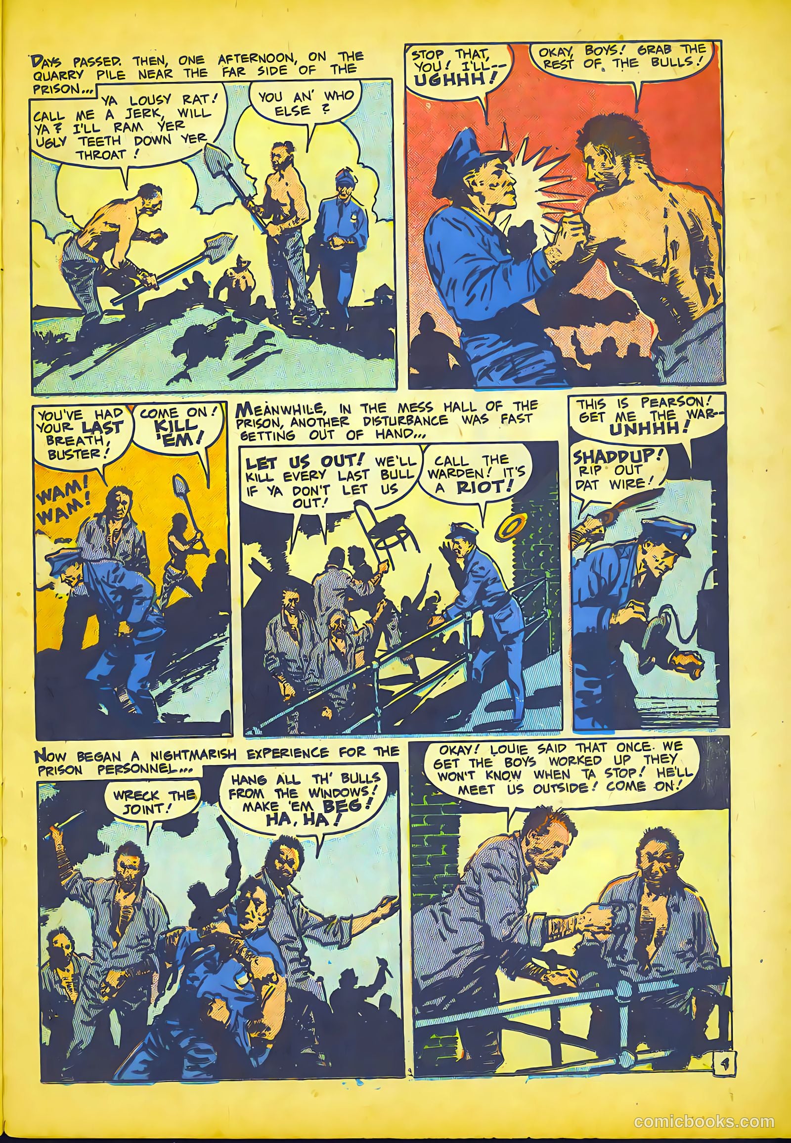 Prison Riot #1 (1952) — page 23 of 36