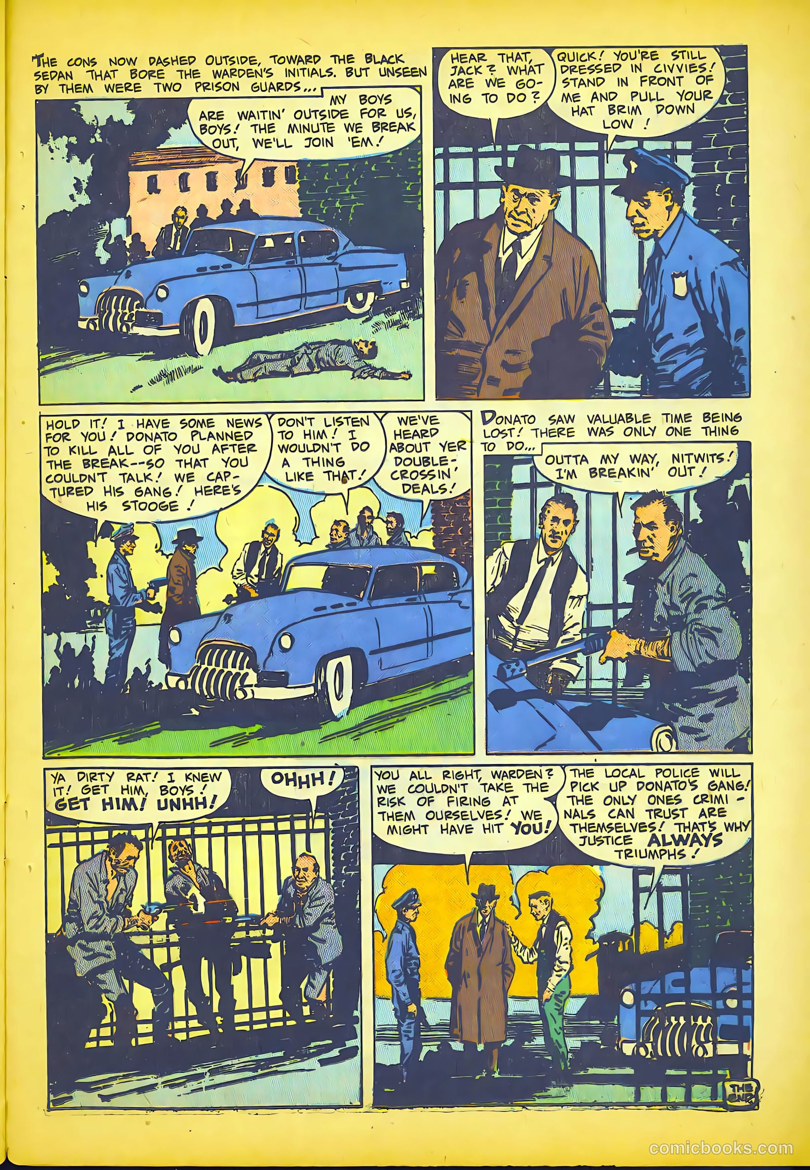 Prison Riot #1 (1952) — page 25 of 36