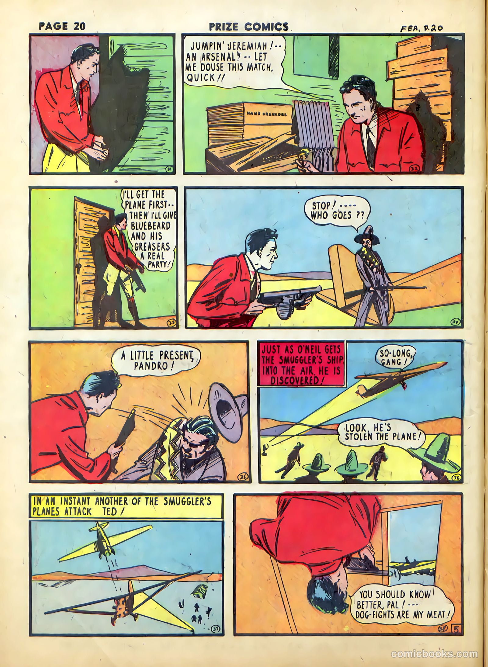 Prize Comics Western #2 (1950) — page 21 of 66