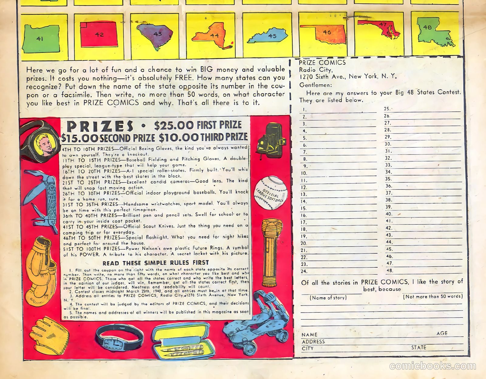 Prize Comics Western #2 (1950) — page 34 of 66