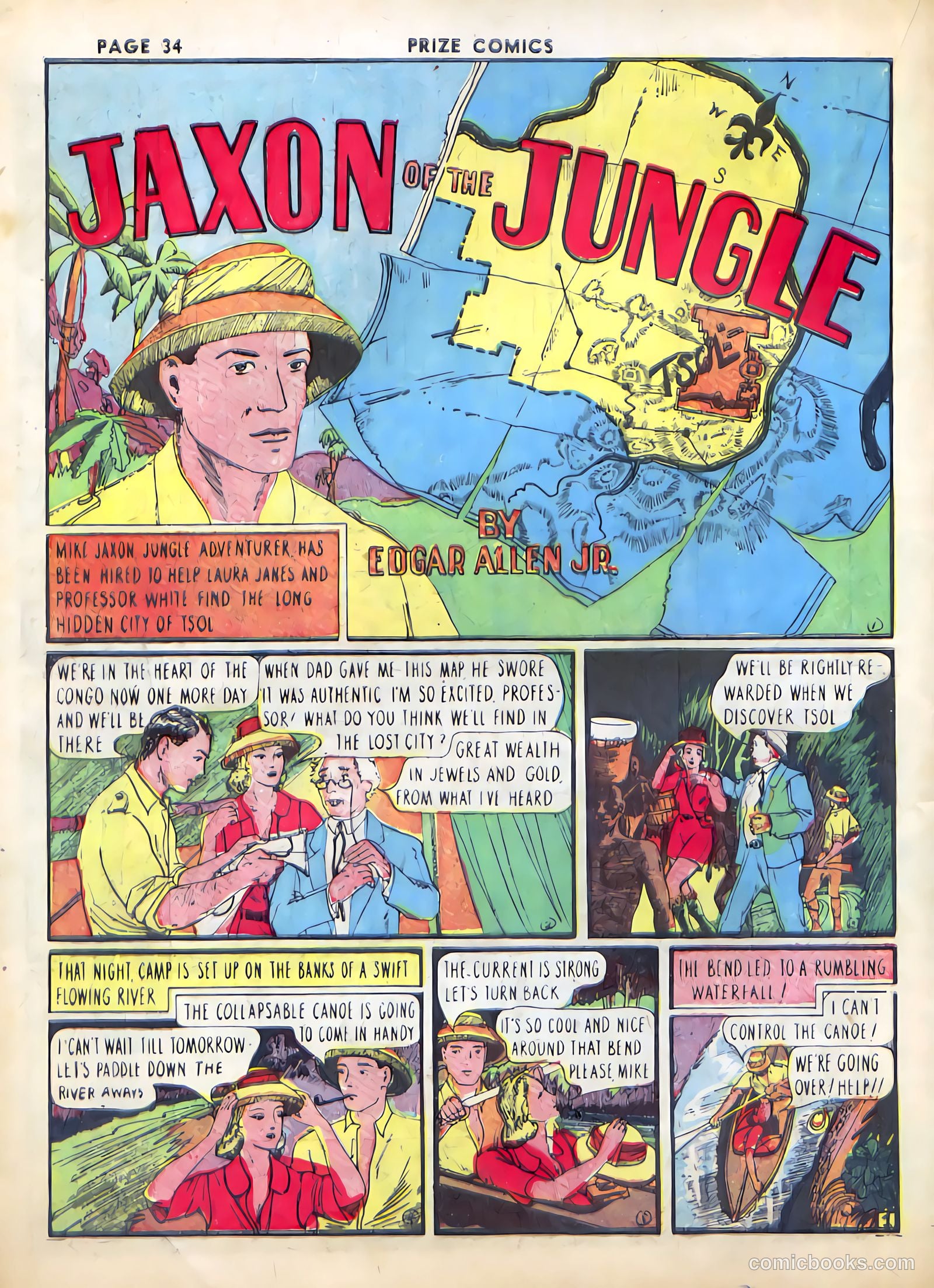 Prize Comics Western #2 (1950) — page 35 of 66