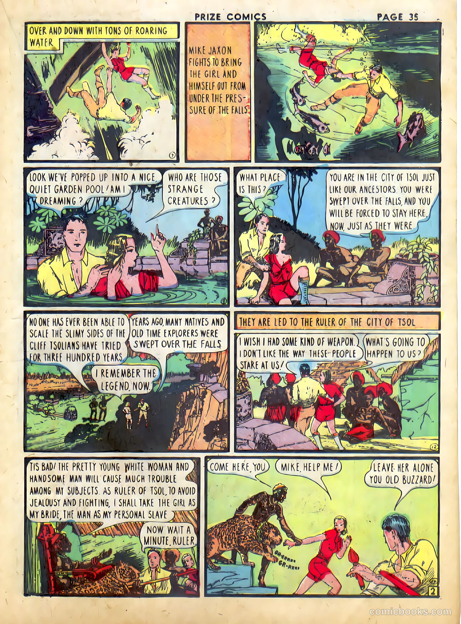 Prize Comics Western #2 (1950) — page 36 of 66
