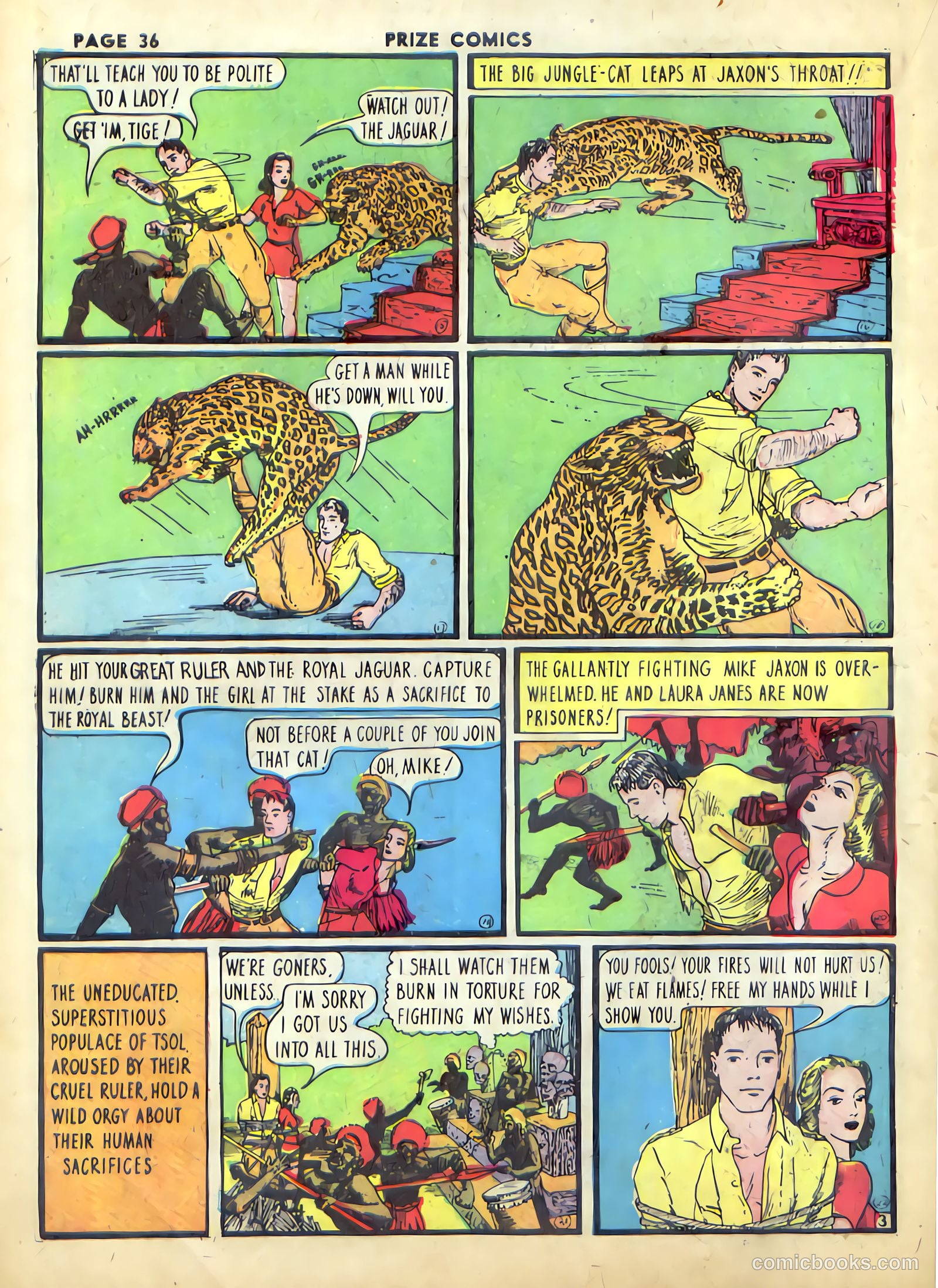 Prize Comics Western #2 (1950) — page 37 of 66