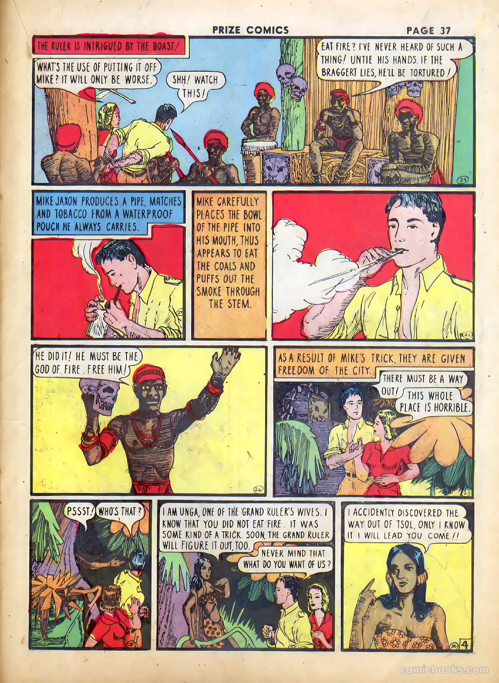 Prize Comics Western #2 (1950) — page 38 of 66