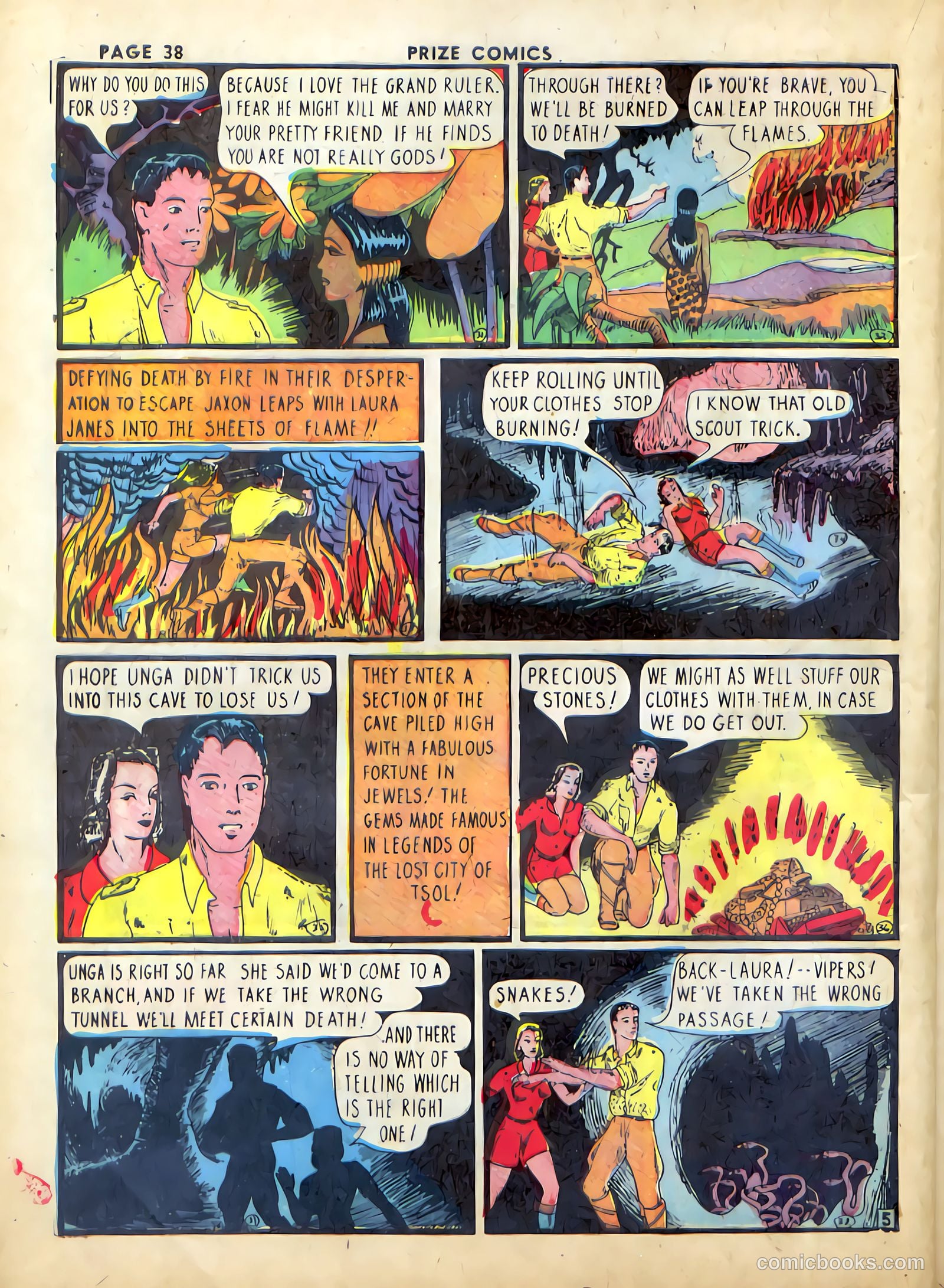 Prize Comics Western #2 (1950) — page 39 of 66