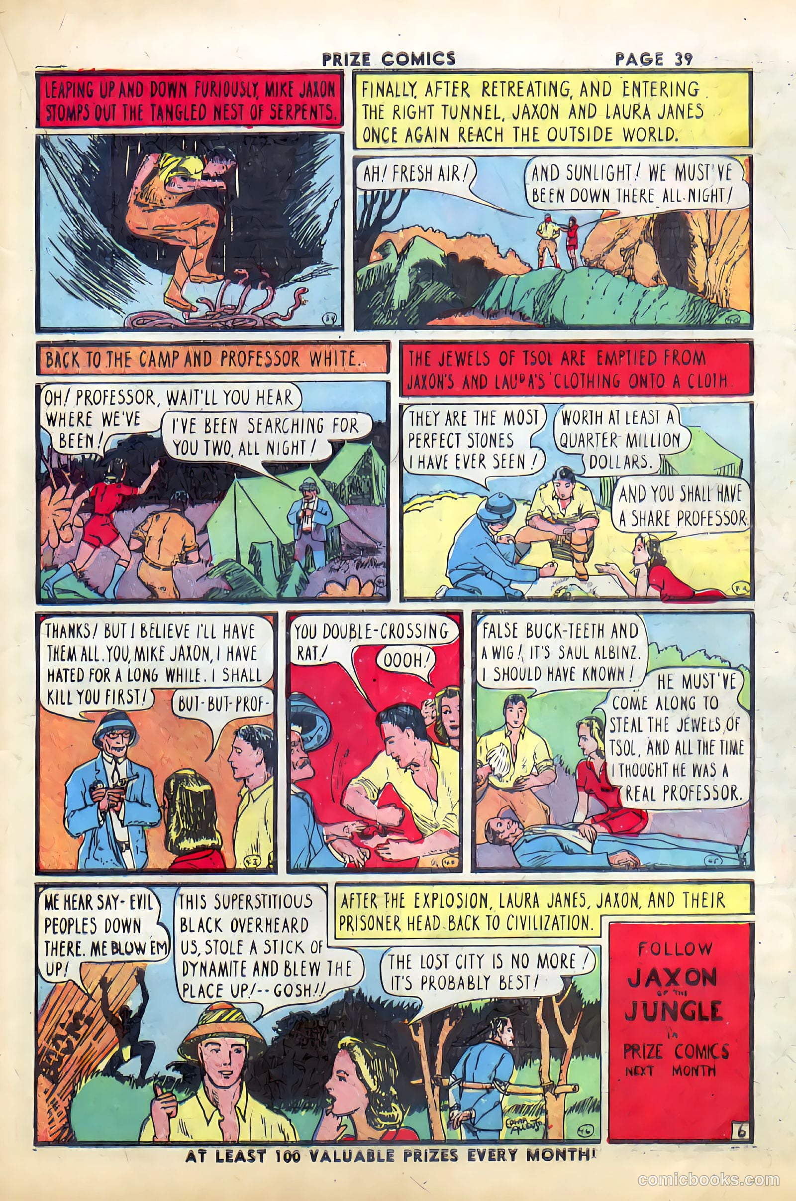 Prize Comics Western #2 (1950) — page 40 of 66