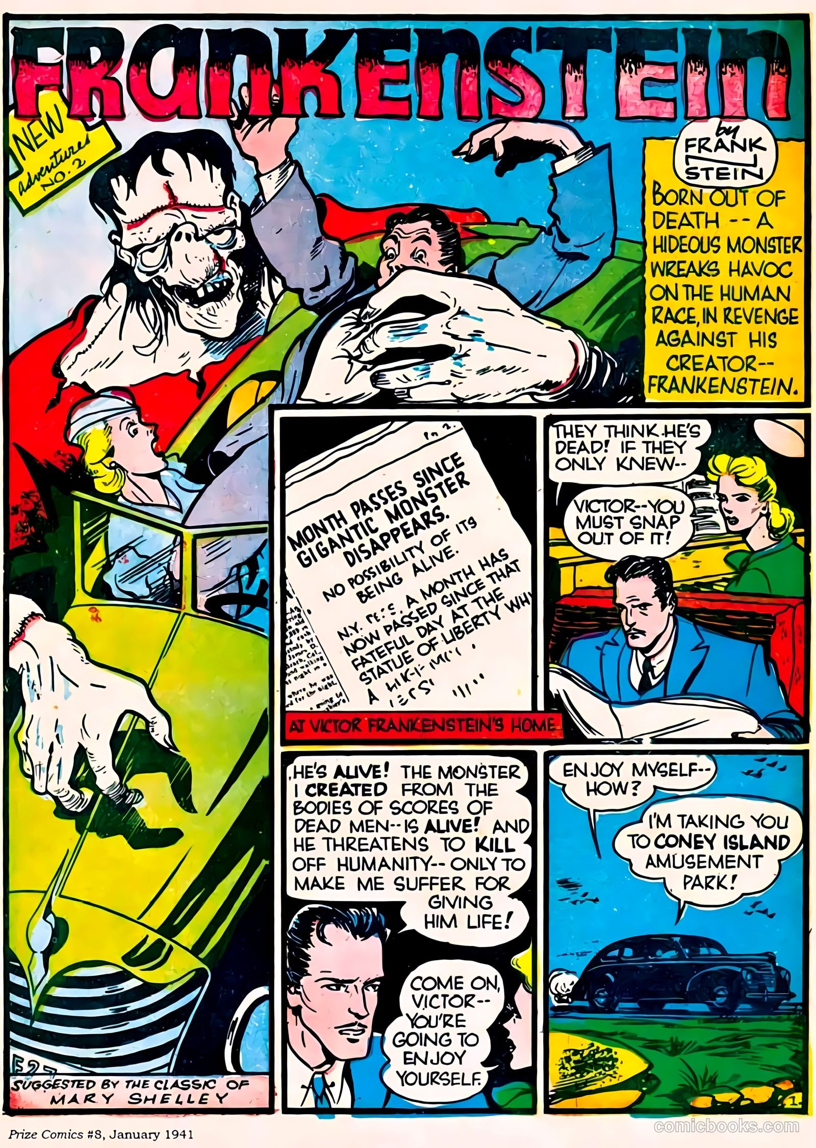Prize Comics Western #8 (1951) — page 17 of 24