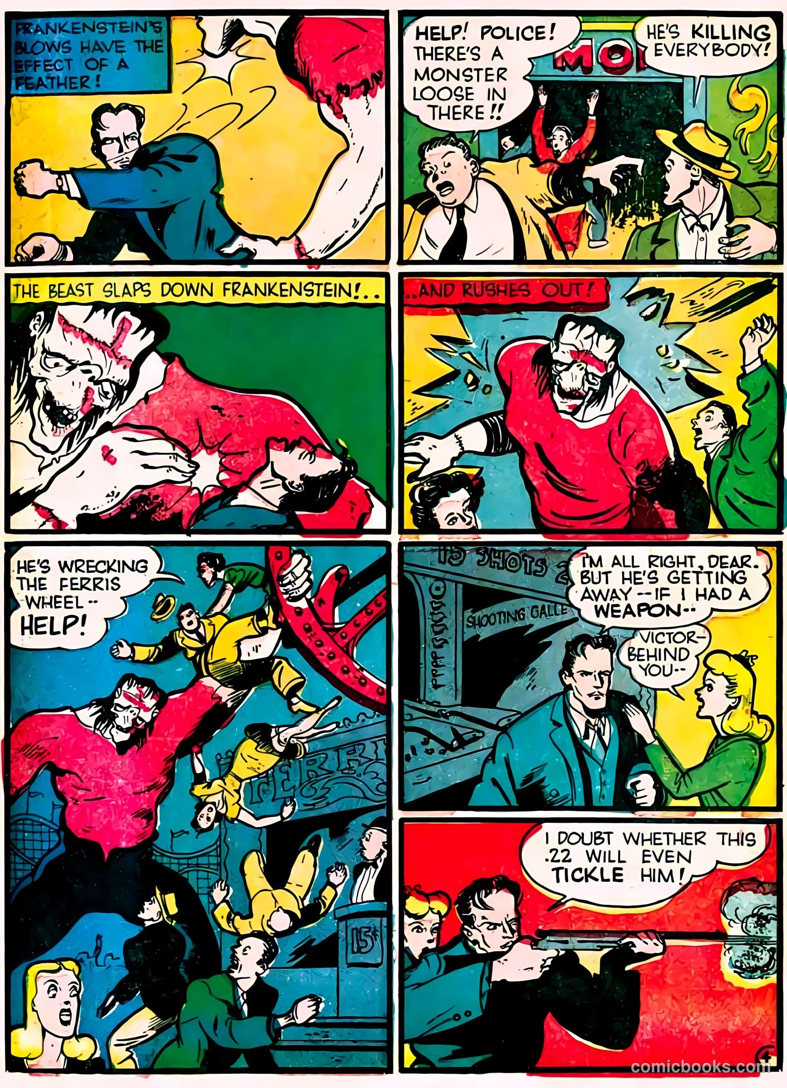 Prize Comics Western #8 (1951) — page 20 of 24