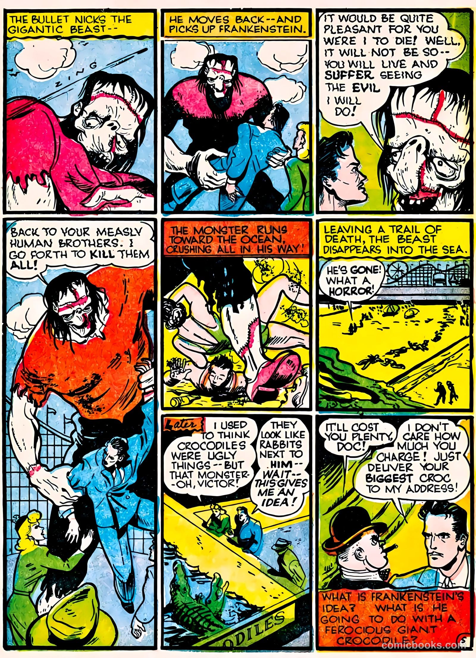 Prize Comics Western #8 (1951) — page 21 of 24