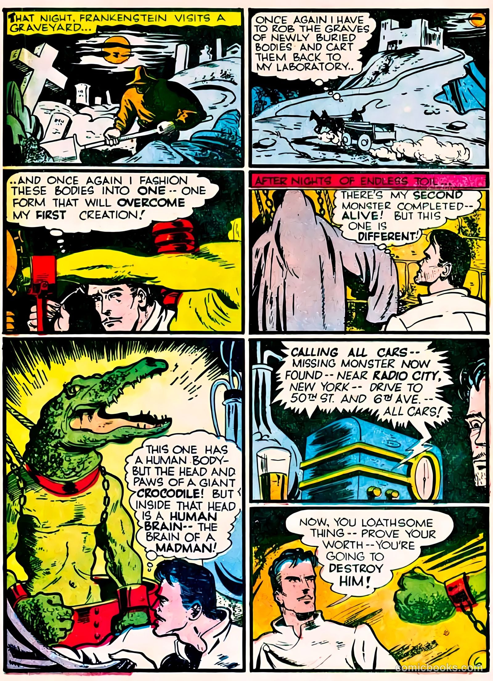 Prize Comics Western #8 (1951) — page 22 of 24
