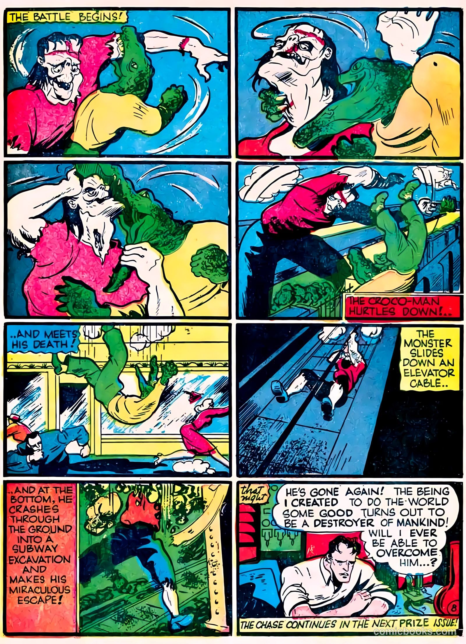Prize Comics Western #8 (1951) — page 24 of 24