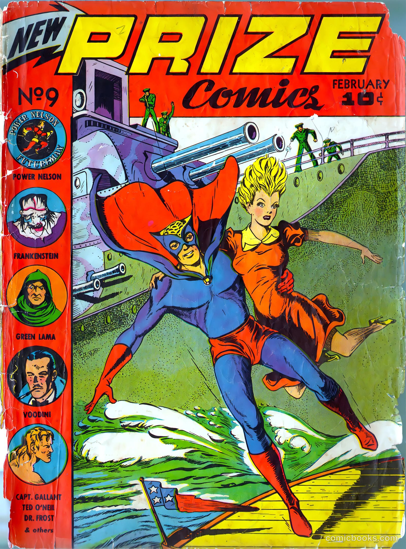 Prize Comics Western #9